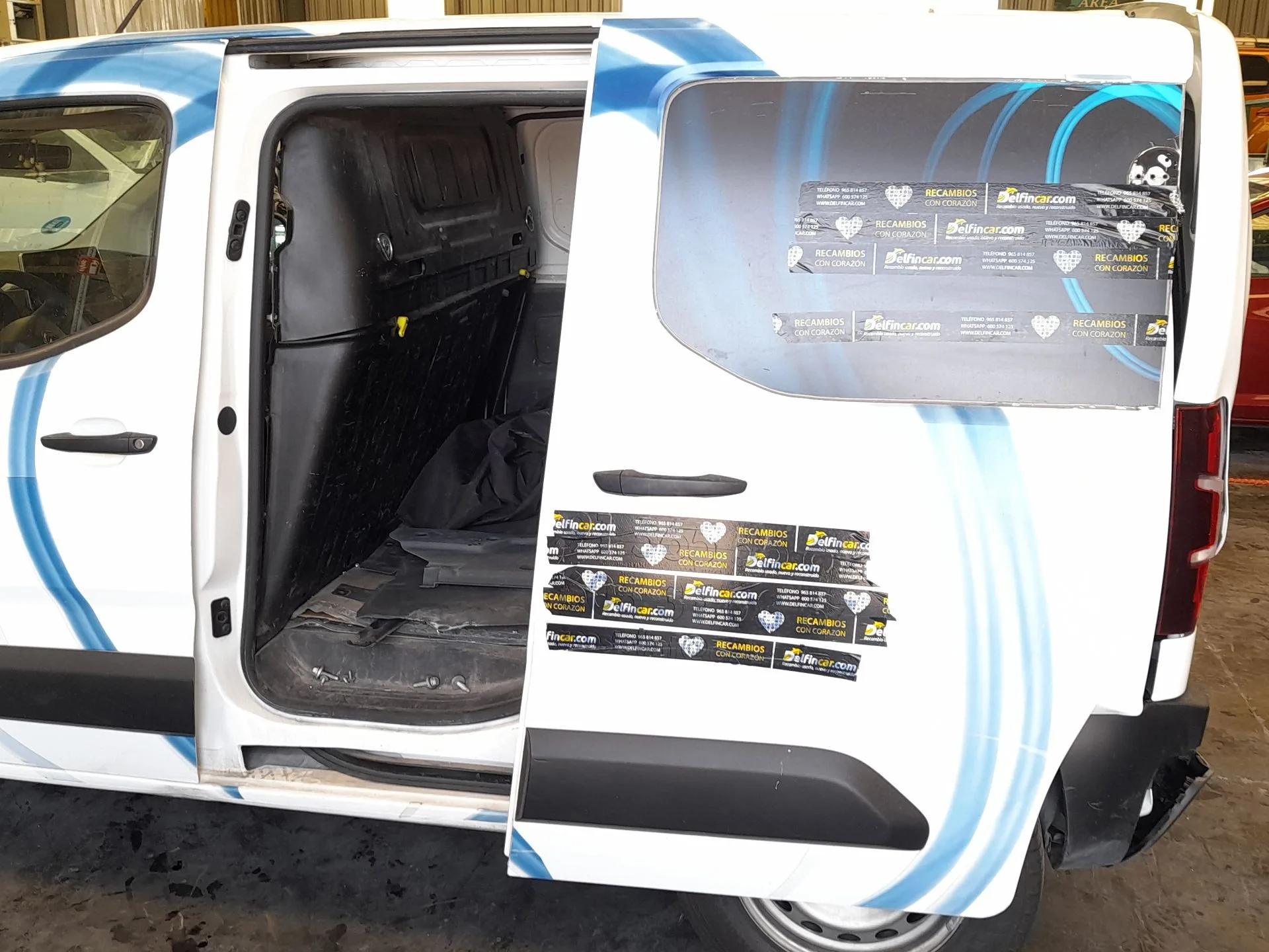 Puerta Lateral Corredera Izquierda para Citroën Berlingo Furgoneta/Monovolumen (K9)