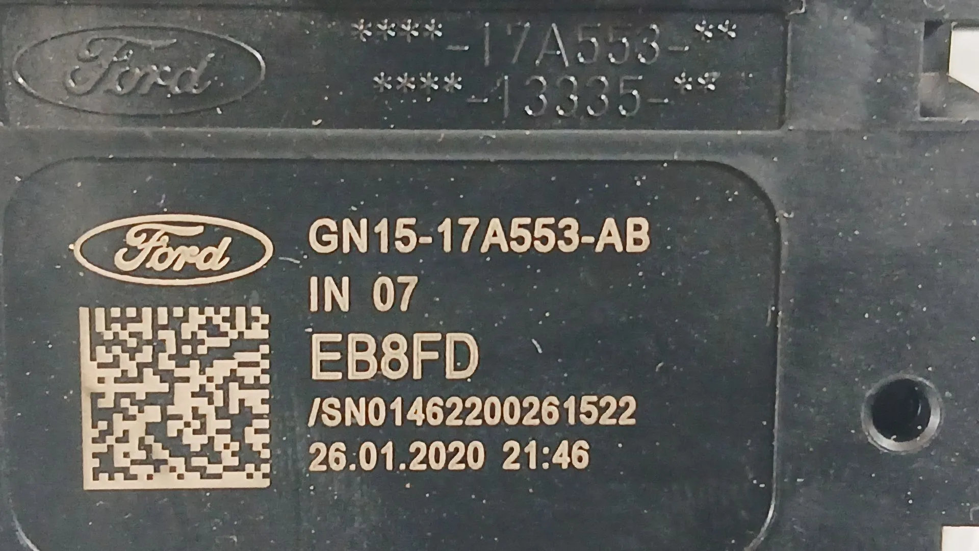 Mando Limpia para Ford Puma (J2K, Cf7)