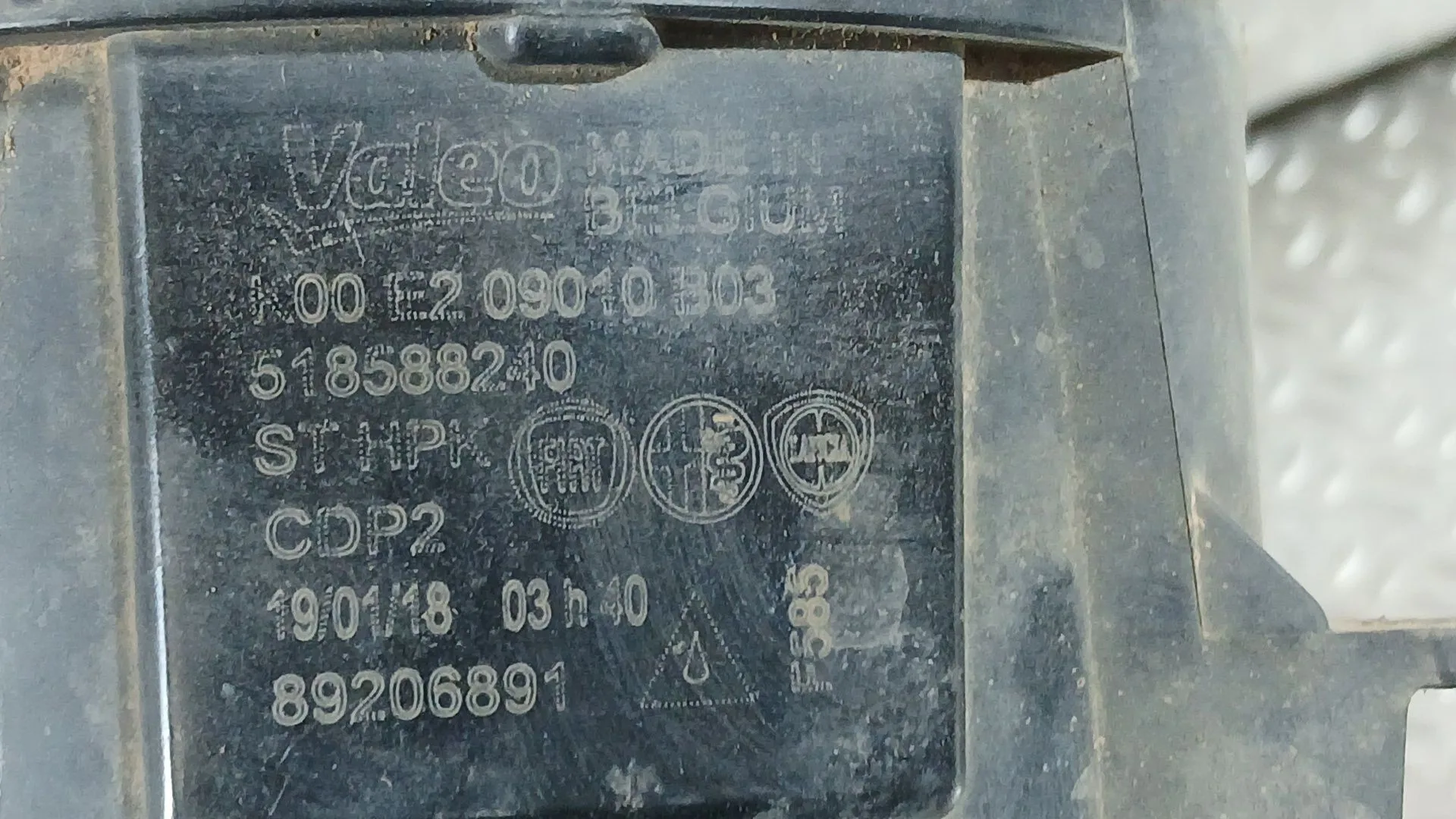 Faro Antiniebla Derecho para Peugeot Boxer Autobus
