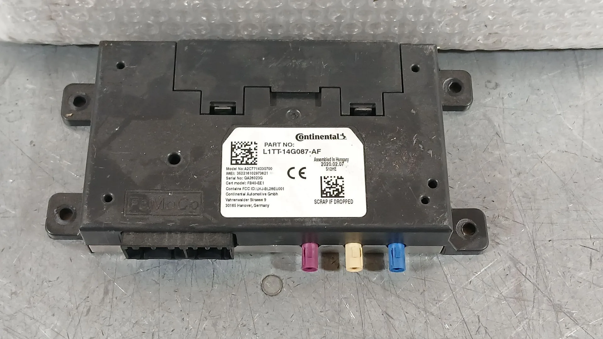 Modulo Bluetooth para Ford Puma (J2K, Cf7)