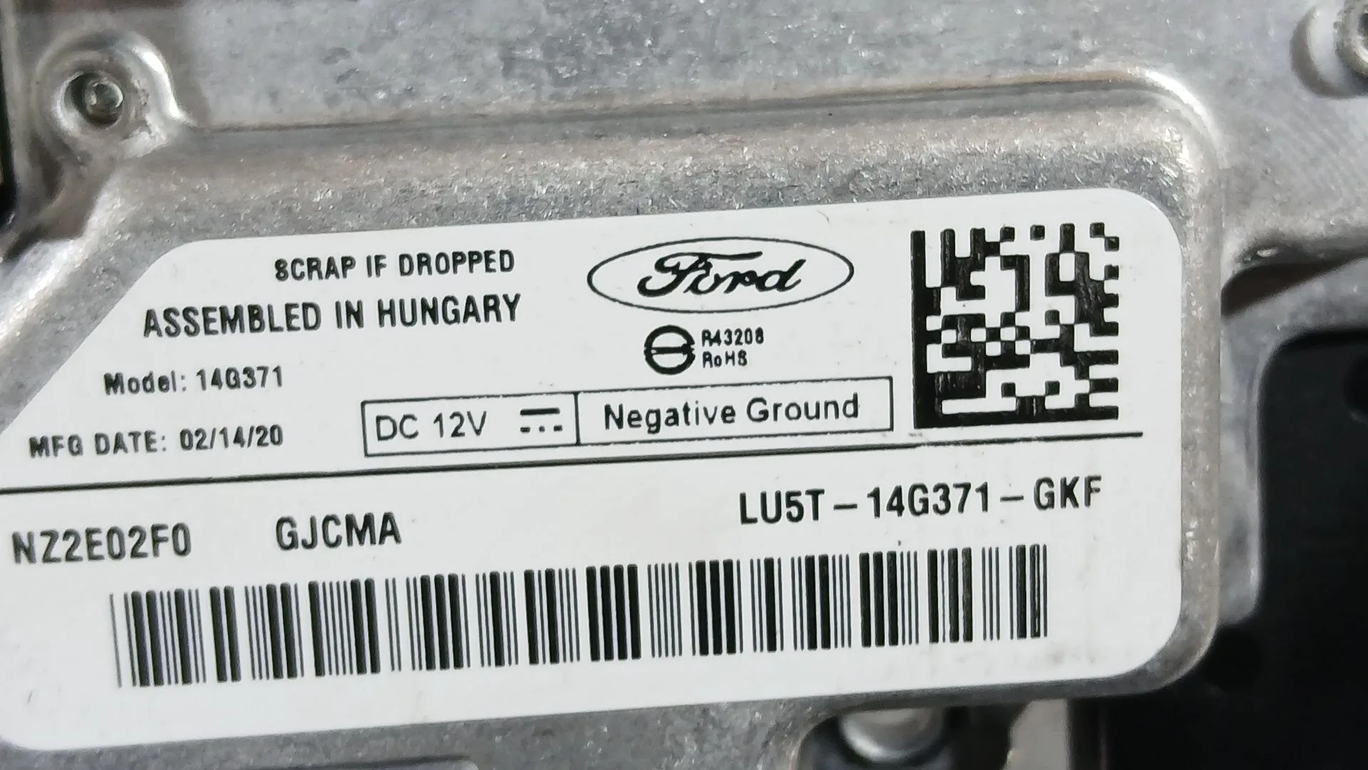 Modulo Electronico para Ford Puma (J2K, Cf7)