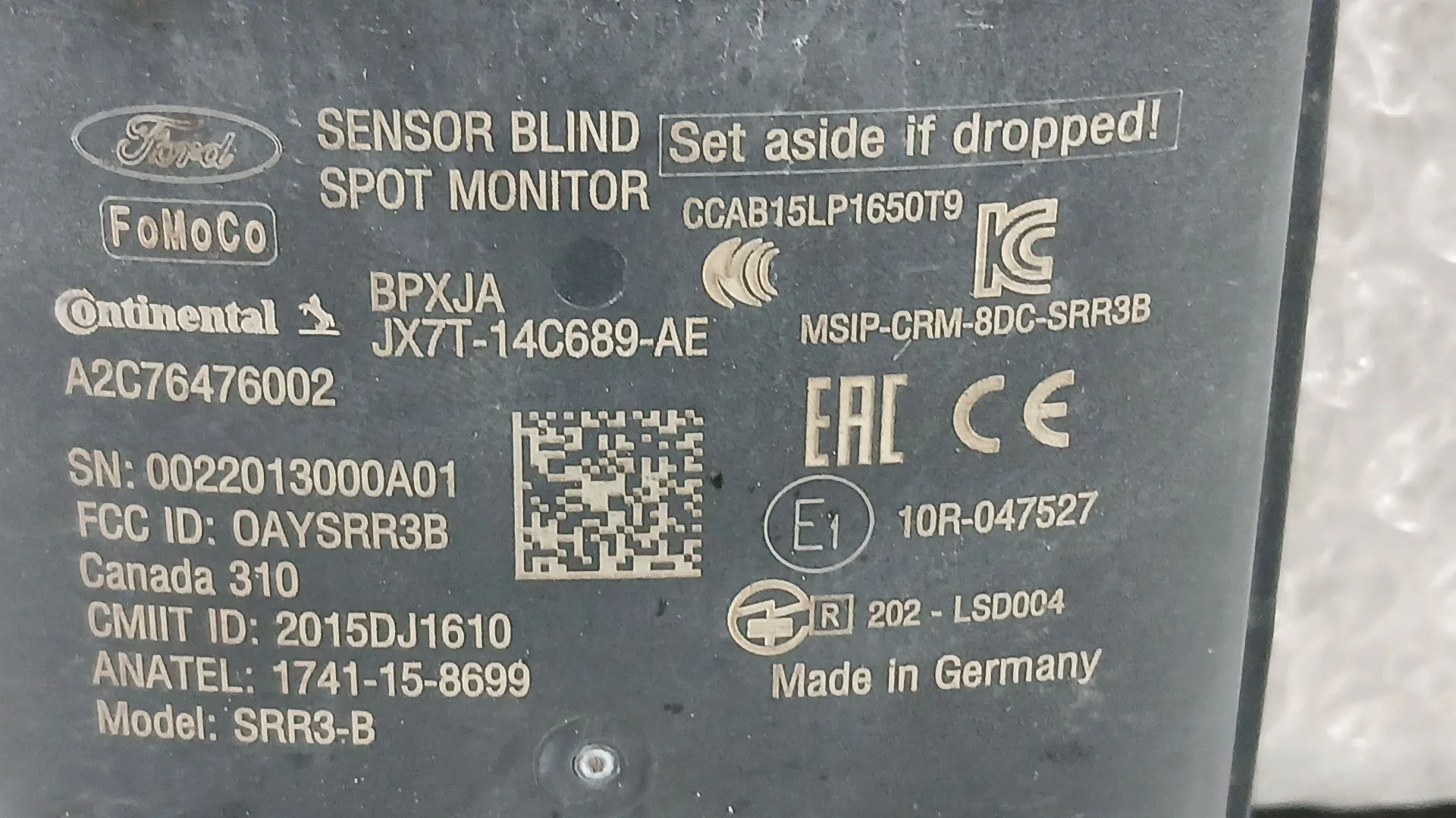 Modulo Electronico para Ford Puma (J2K, Cf7)