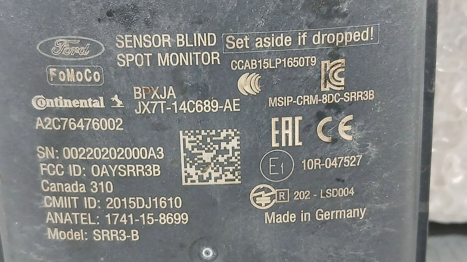 Modulo Electronico para Ford Puma (J2K, Cf7)