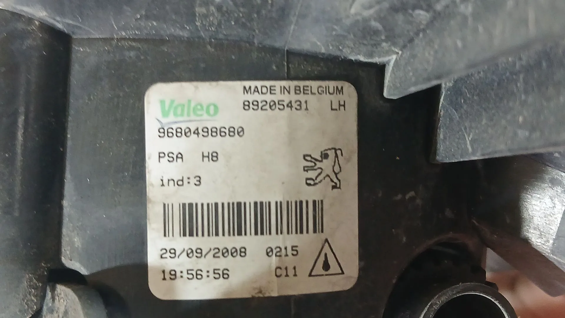 Faro Antiniebla Izquierdo para Peugeot 308 I (4A_, 4C_)