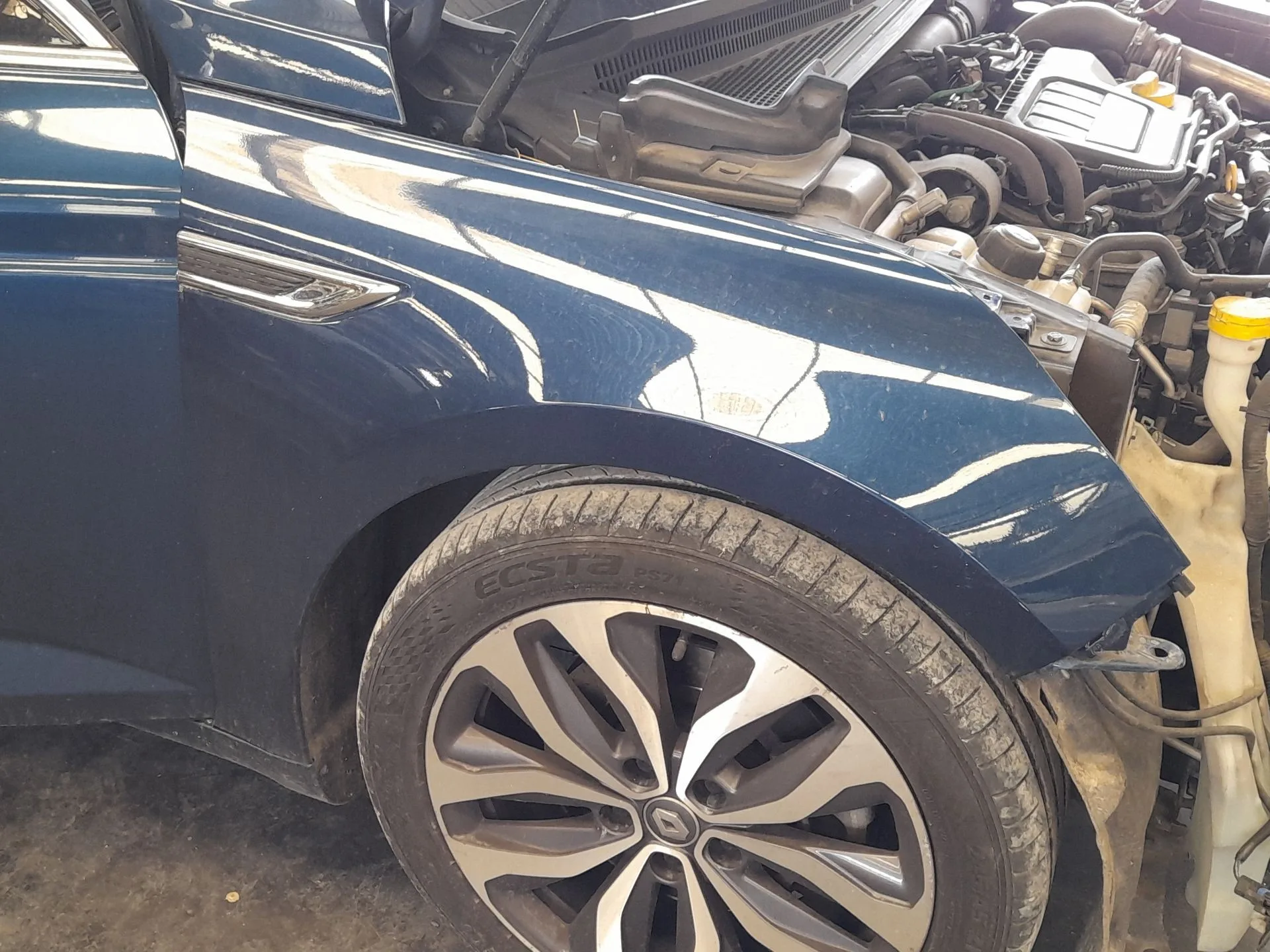 Aleta Delantera Derecha para Renault Talisman (Lp_)