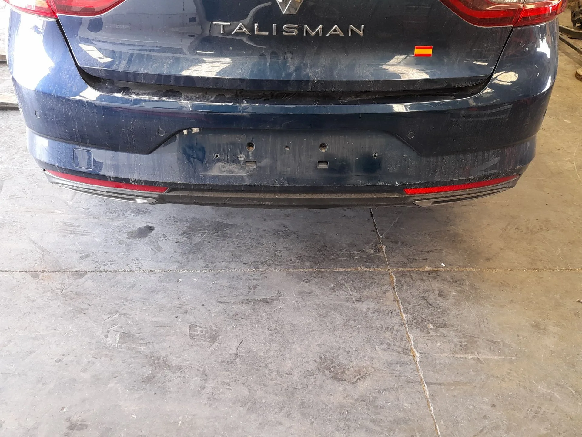 Paragolpes Trasero para Renault Talisman (Lp_)