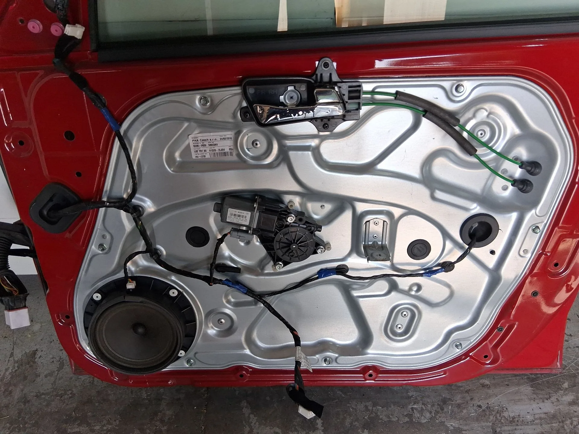Elevalunas Delantero Derecho para Hyundai I30 (Fd)