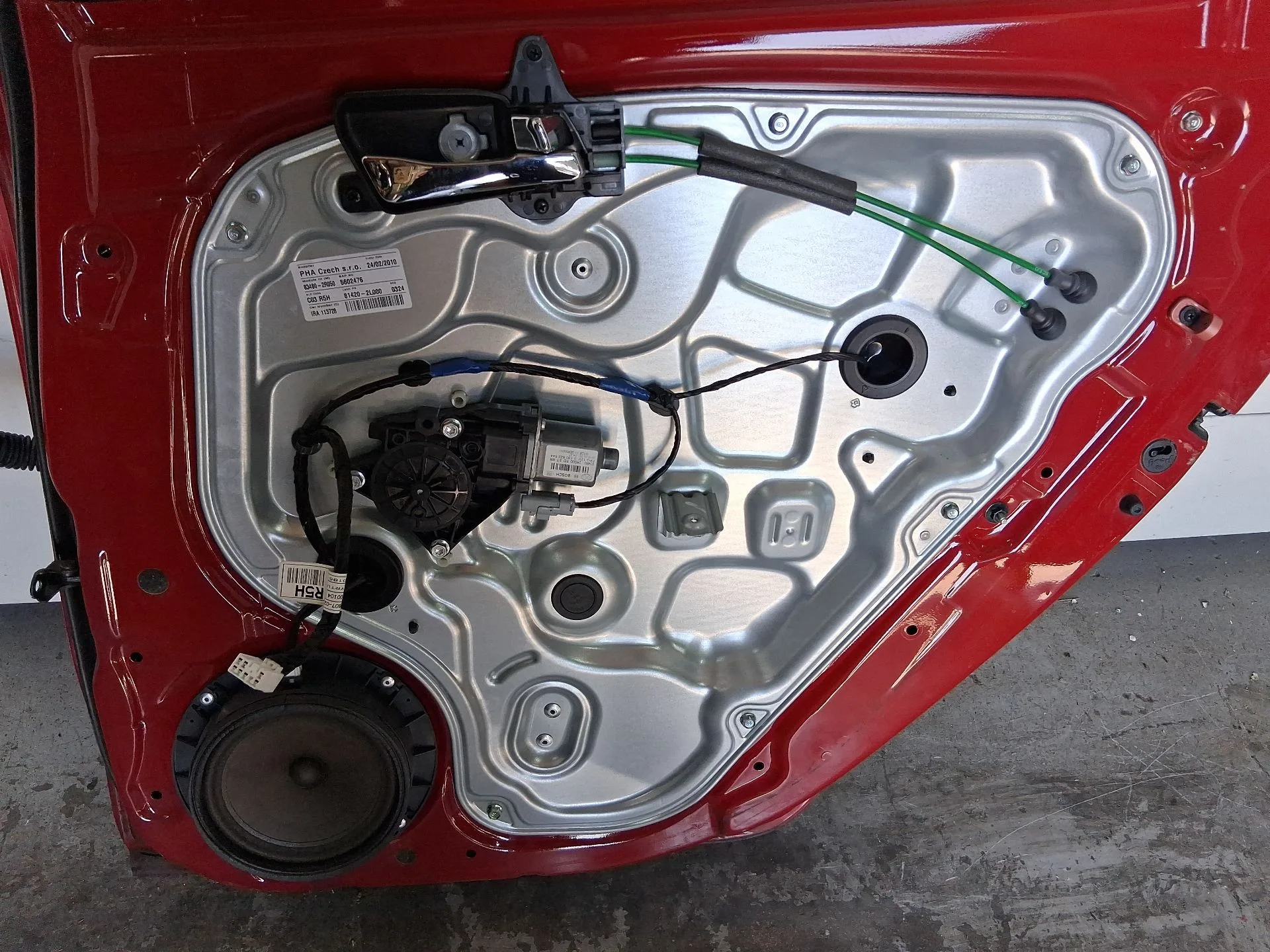 Elevalunas Trasero Derecho para Hyundai I30 (Fd)