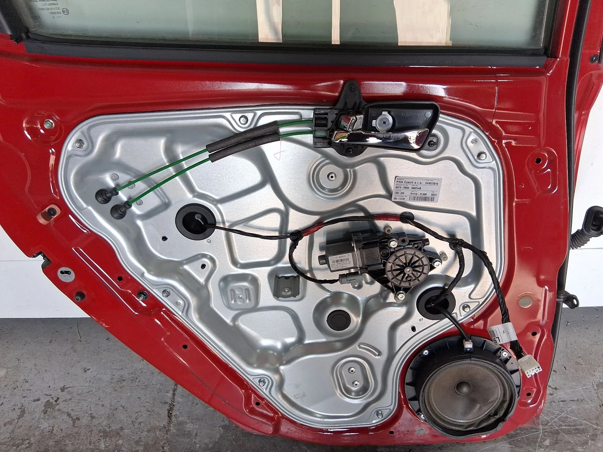 Elevalunas Trasero Izquierdo para Hyundai I30 (Fd)