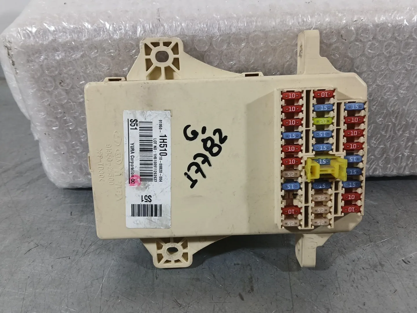 Caja Reles / Fusibles para Hyundai I30 (Fd)