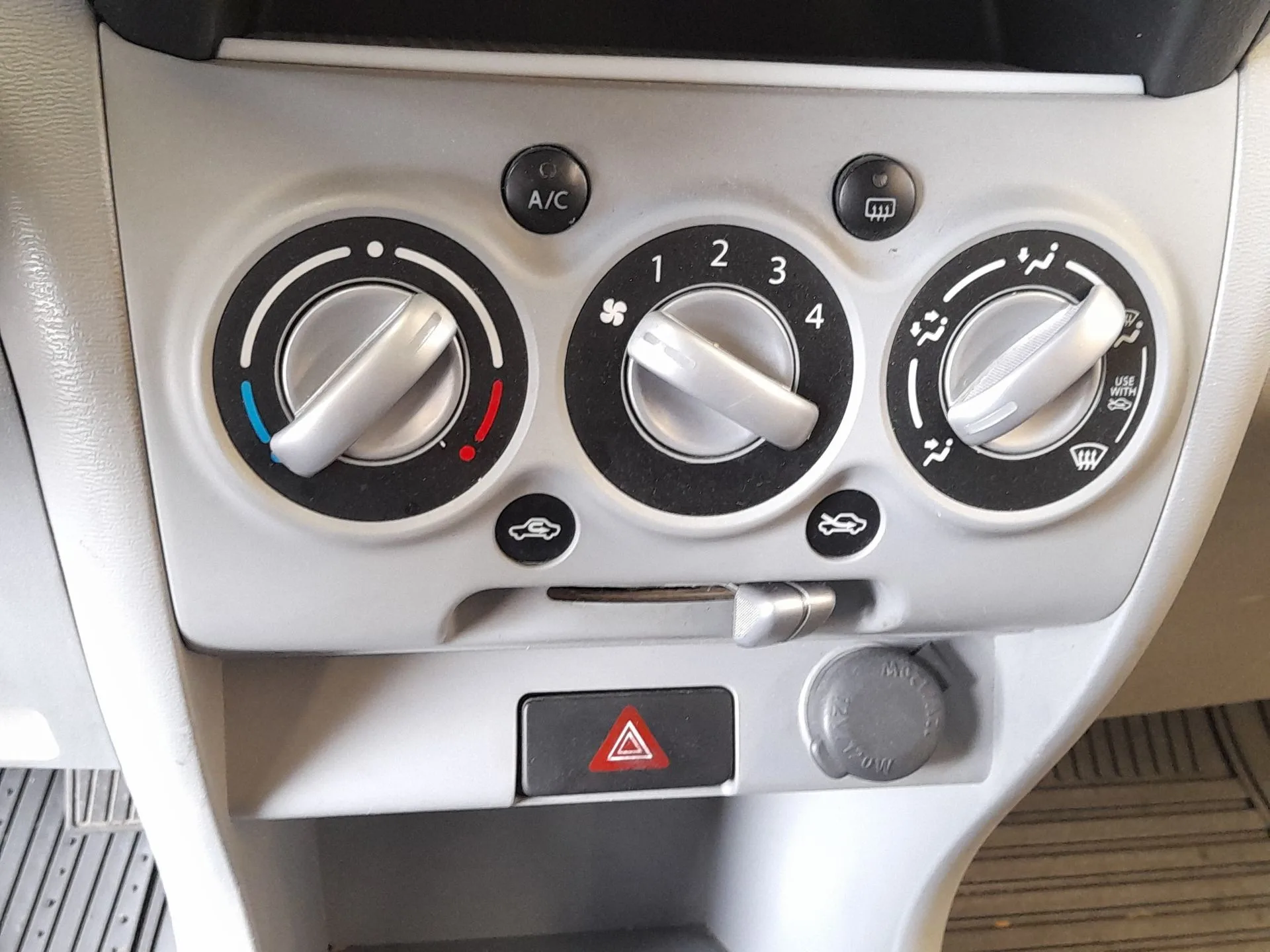 Mando Calefaccion / Aire Acondicionado para Nissan Pixo (Ua0)