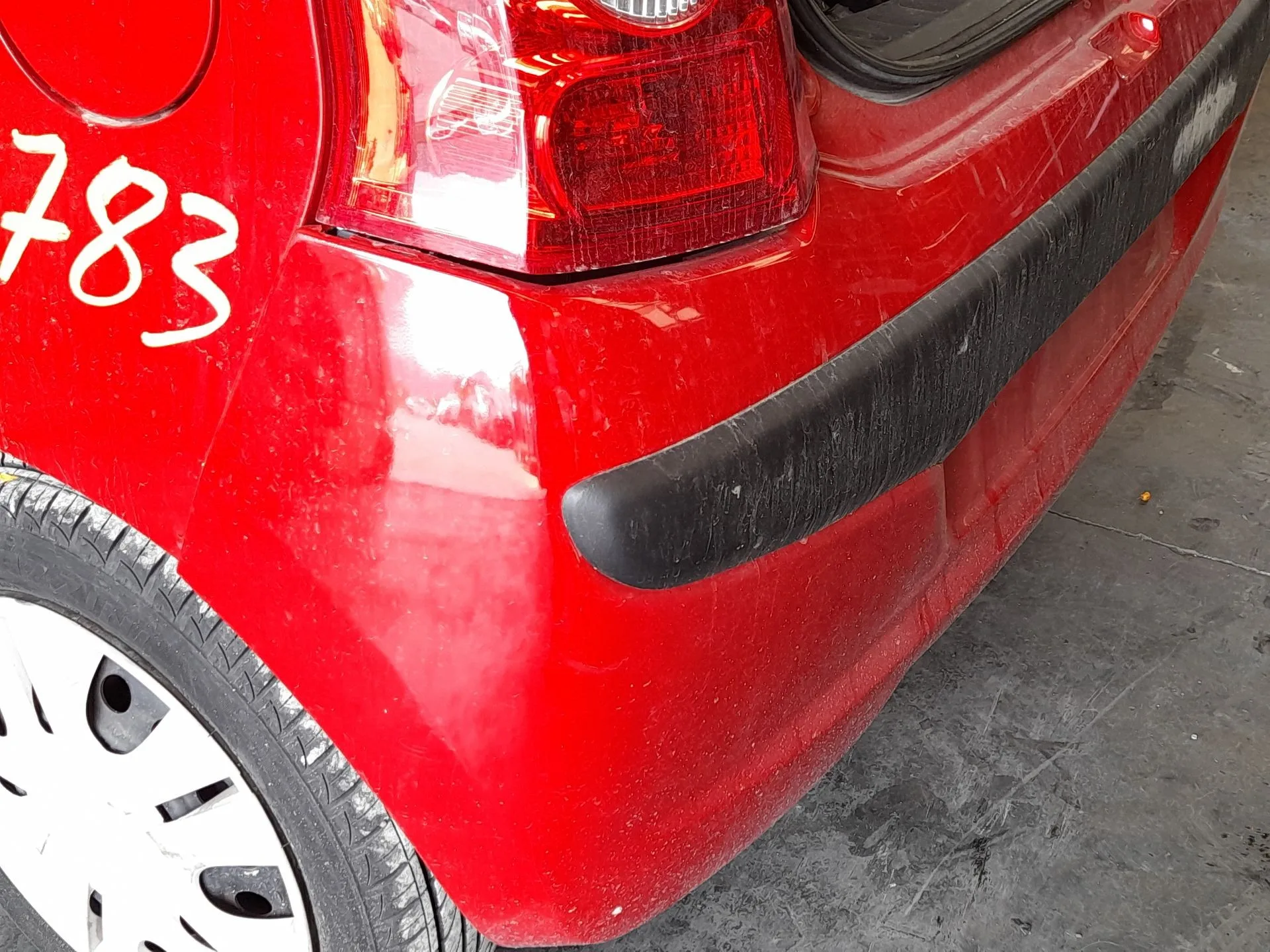 Paragolpes Trasero para Nissan Pixo (Ua0)
