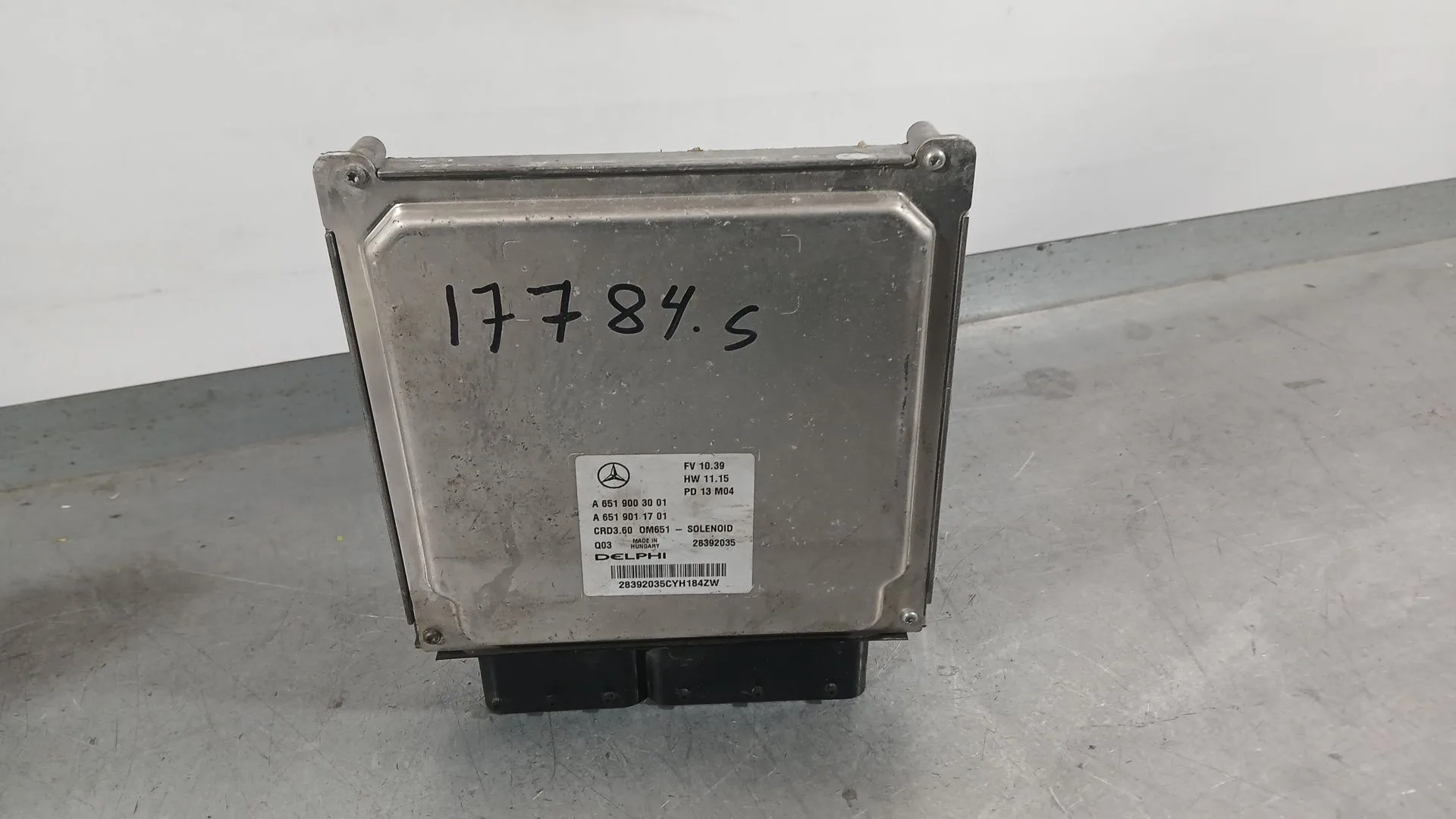 Centralita Motor Uce para Mercedes-Benz Cla Coupe (C117)