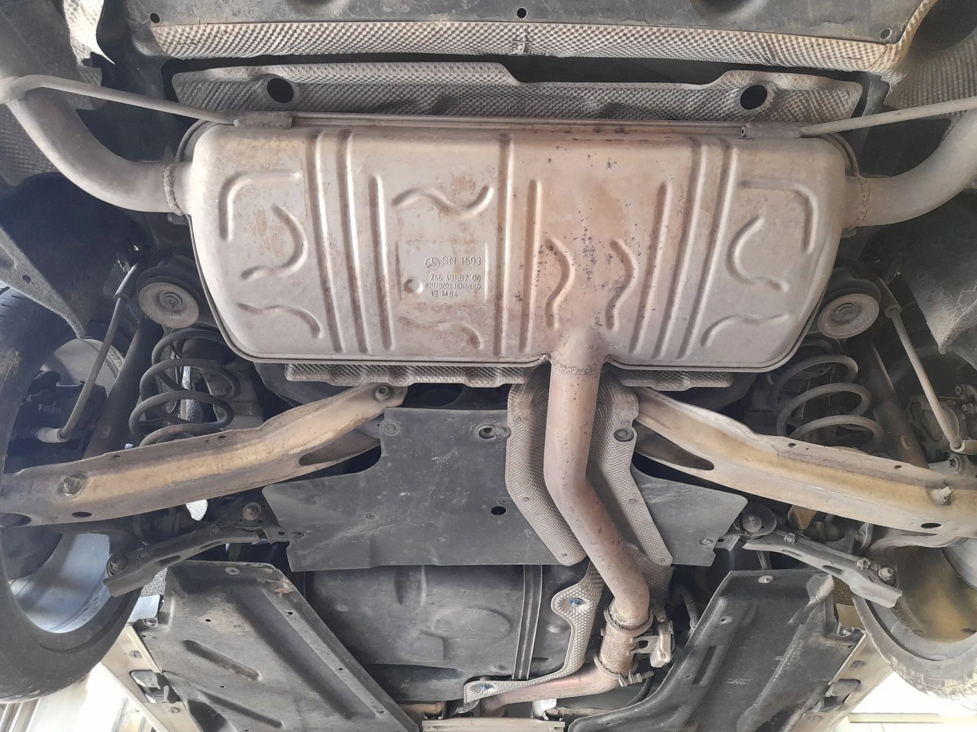 Puente Trasero para Mercedes-Benz Cla Coupe (C117)