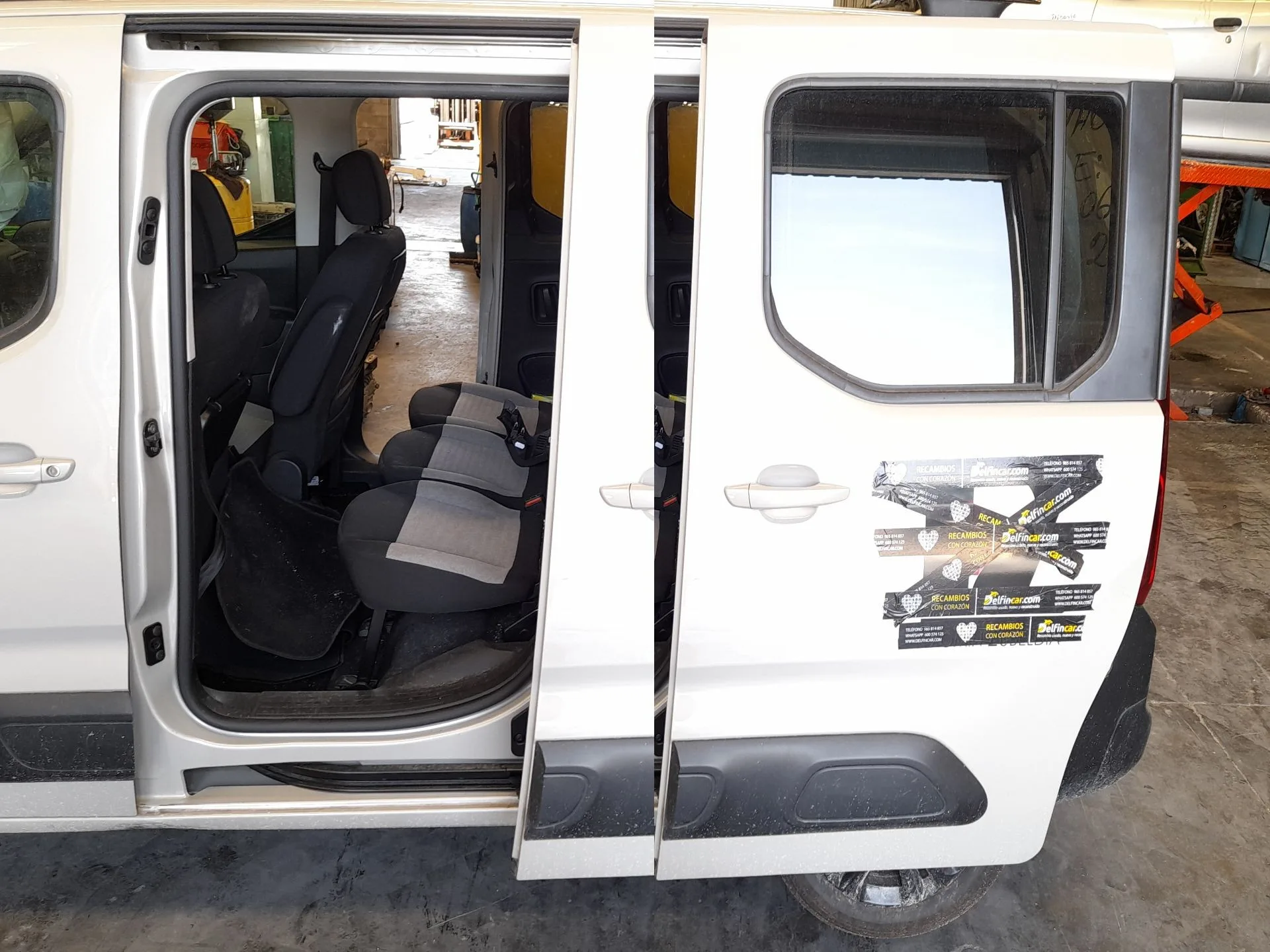 Puerta Lateral Corredera Izquierda para Citroën Berlingo (Er_, Ec_)