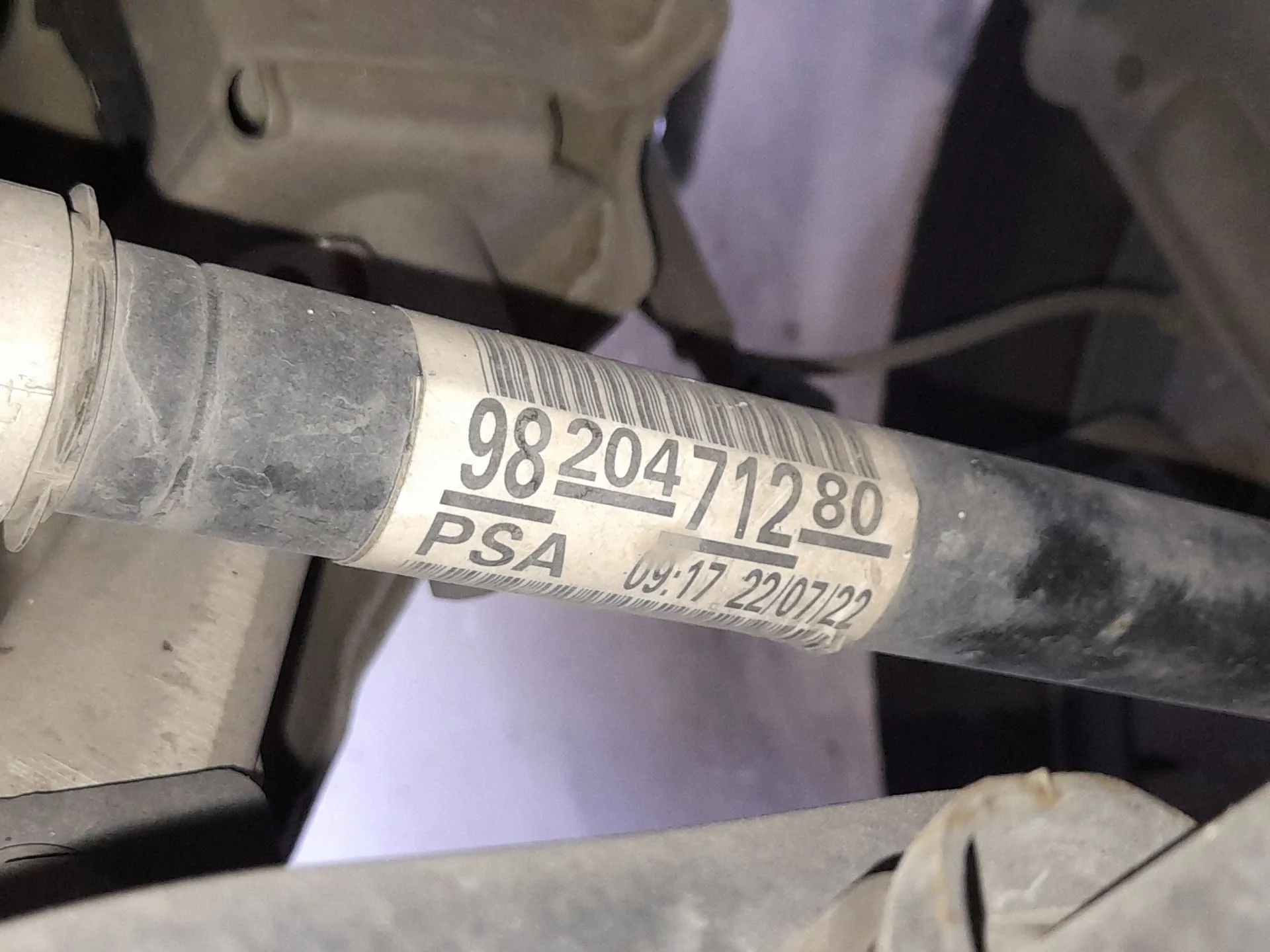 Transmision Delantera Izquierda para Citroën Berlingo (Er_, Ec_)