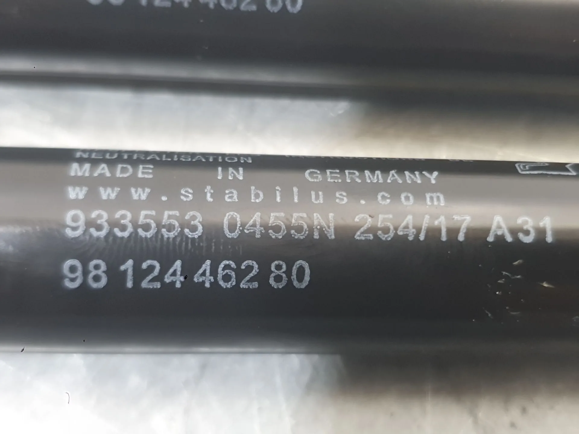 Amortiguadores Maletero / Porton para Peugeot 5008 Ii (Mc_, Mj_, Mr_, M4_)