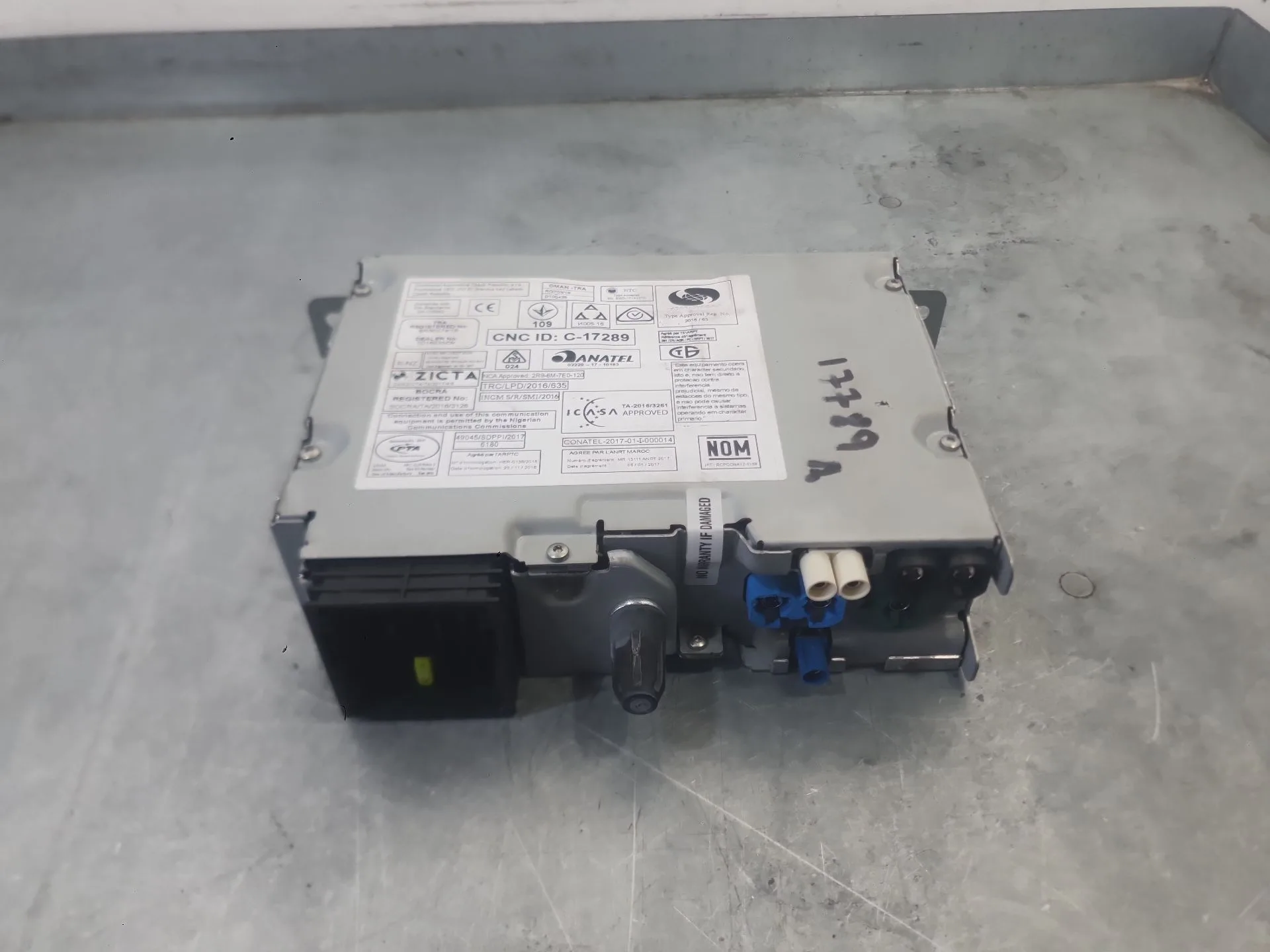 Sistema Audio / Radio para Peugeot 5008 Ii (Mc_, Mj_, Mr_, M4_)
