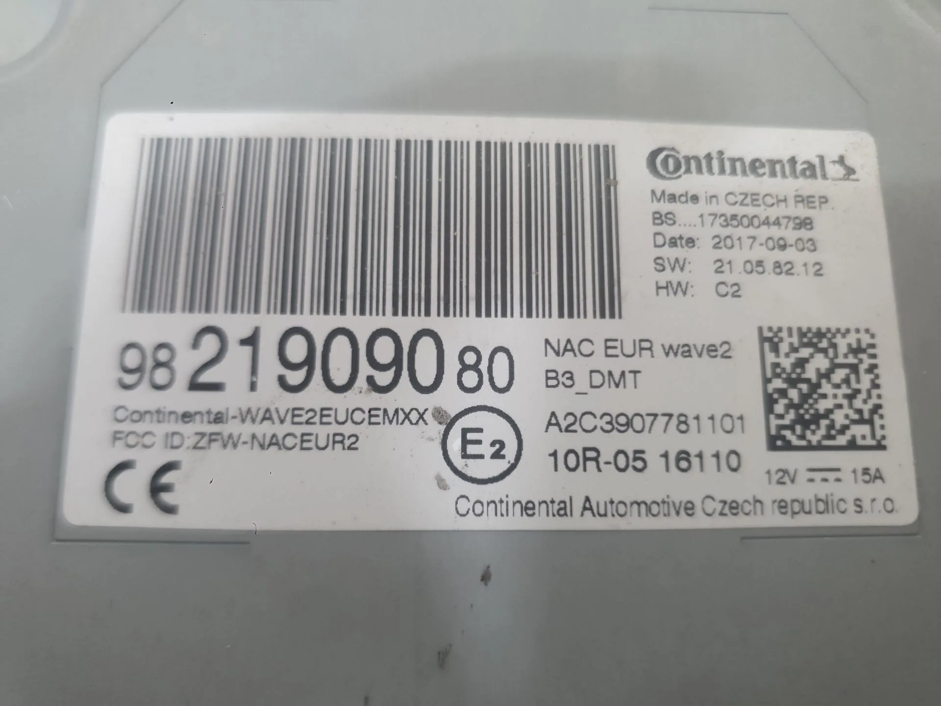 Sistema Audio / Radio para Peugeot 5008 Ii (Mc_, Mj_, Mr_, M4_)