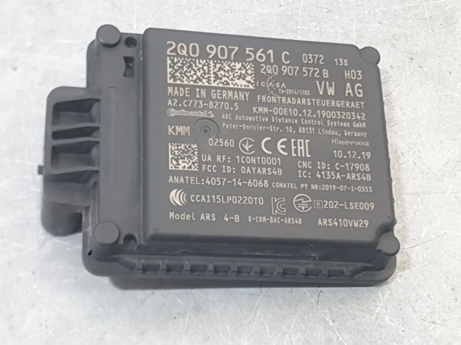 Radar De Distancias para Seat Ibiza V (Kj1, Kjg)