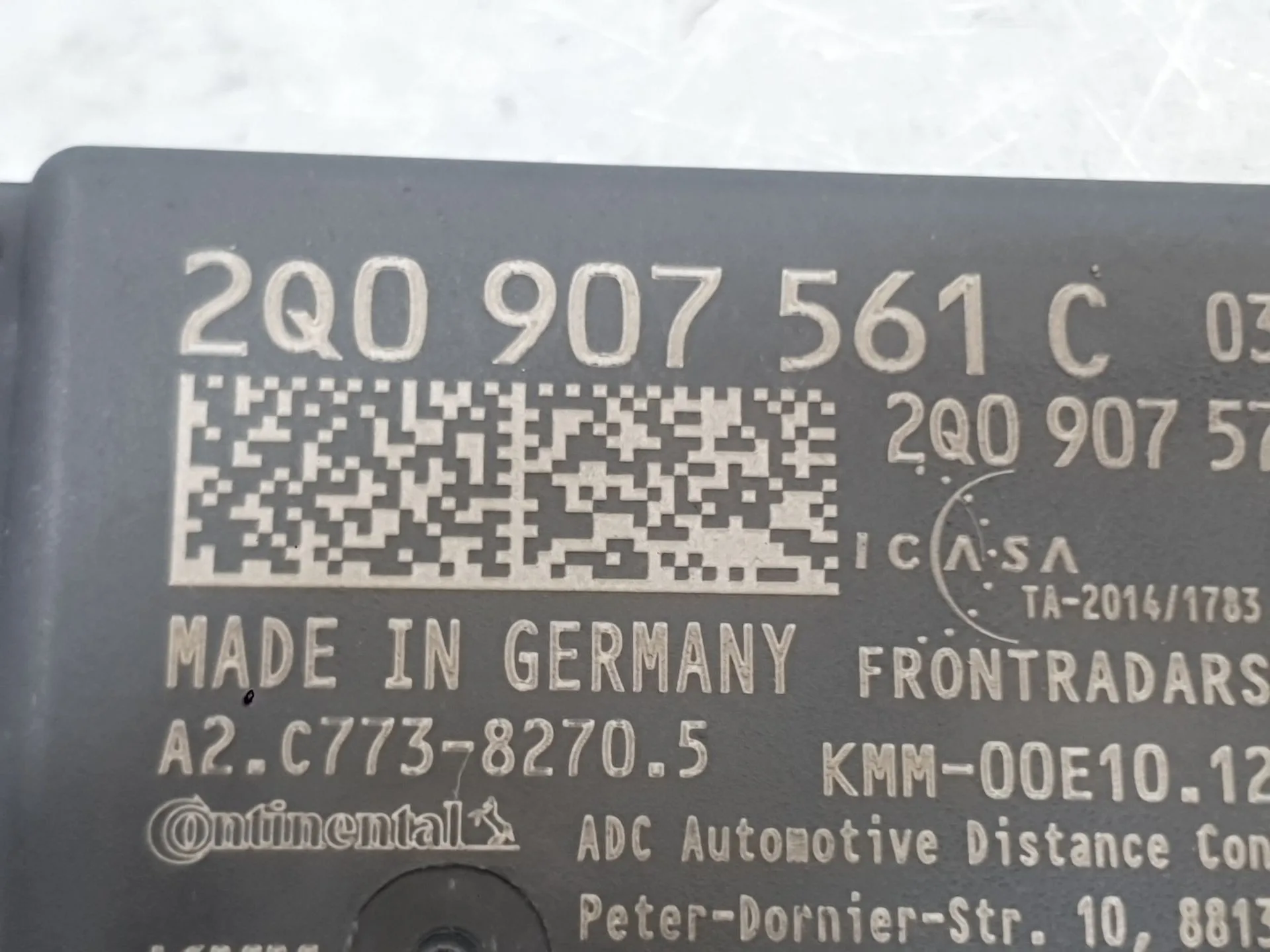 Radar De Distancias para Seat Ibiza V (Kj1, Kjg)