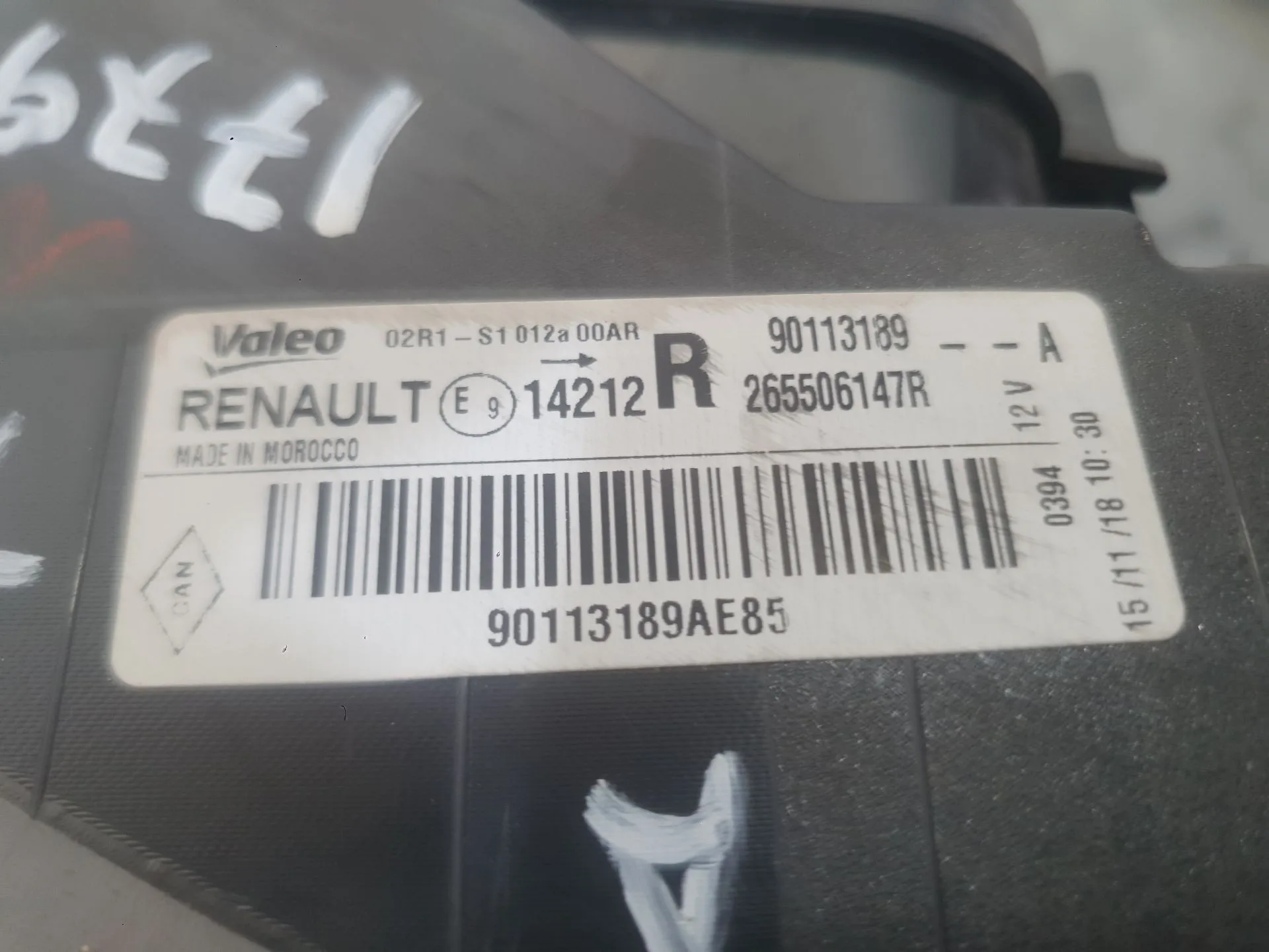 Piloto Trasero Derecho para Dacia Sandero Ii (B8_)