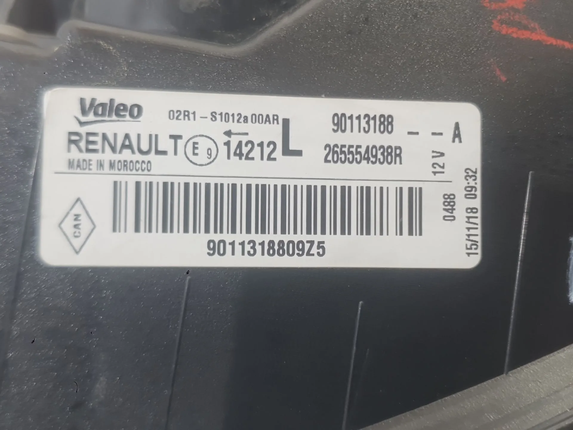 Piloto Trasero Izquierdo para Dacia Sandero Ii (B8_)