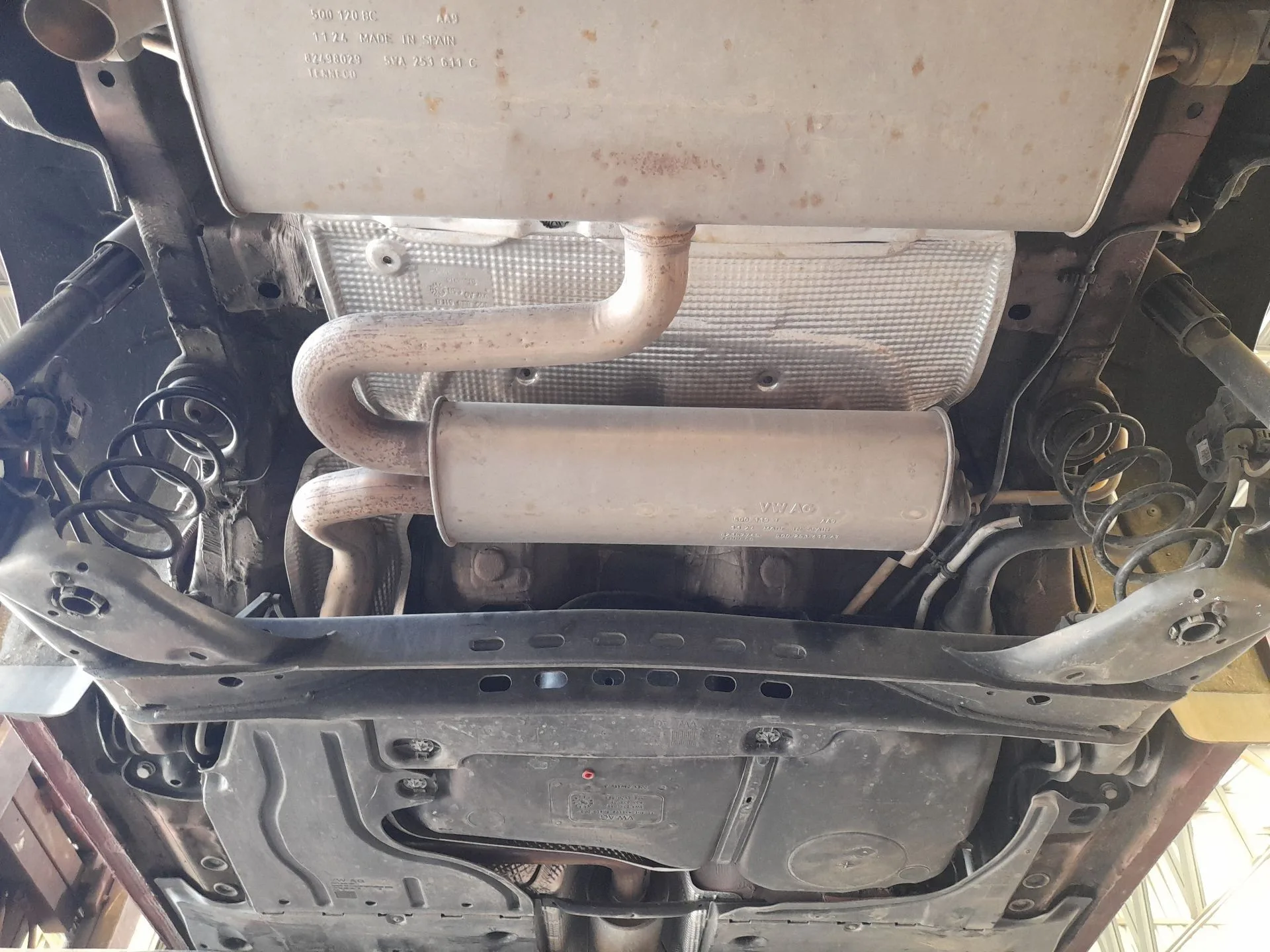 Puente Trasero para Seat Leon (Kl1, Klg)