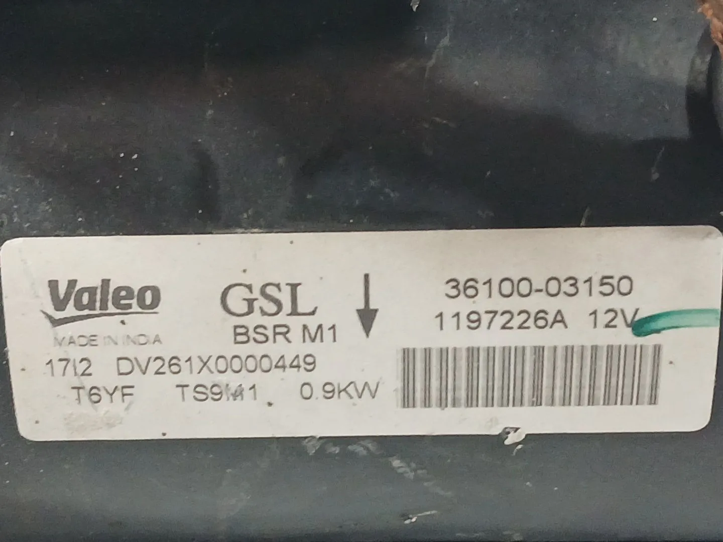 Motor Arranque para Hyundai I20 I (Pb, Pbt)