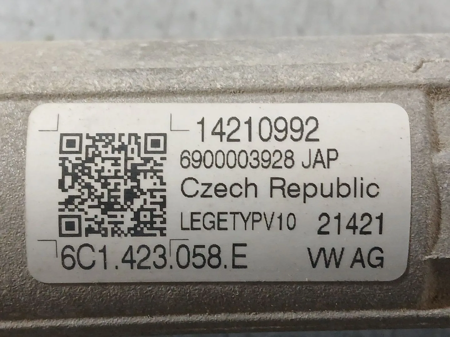Cremallera Direccion para Skoda Fabia Iii (Nj3)