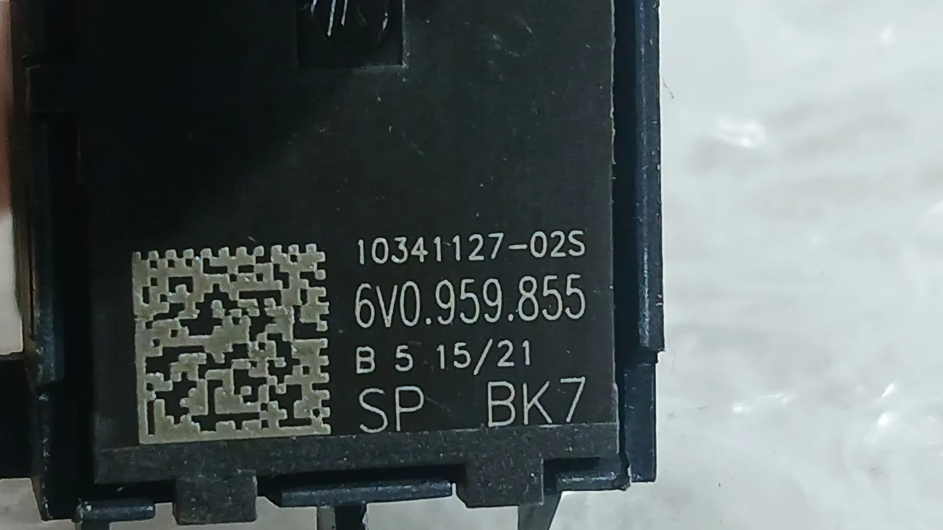 Mando Elevalunas Delantero Derecho para Skoda Fabia Iii (Nj3)