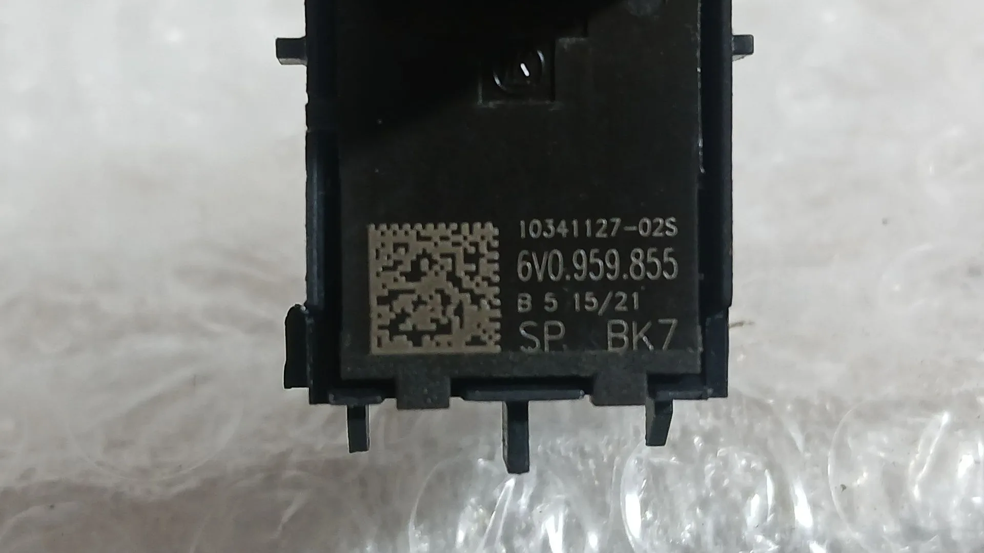 Mando Elevalunas Trasero Derecho para Skoda Fabia Iii (Nj3)
