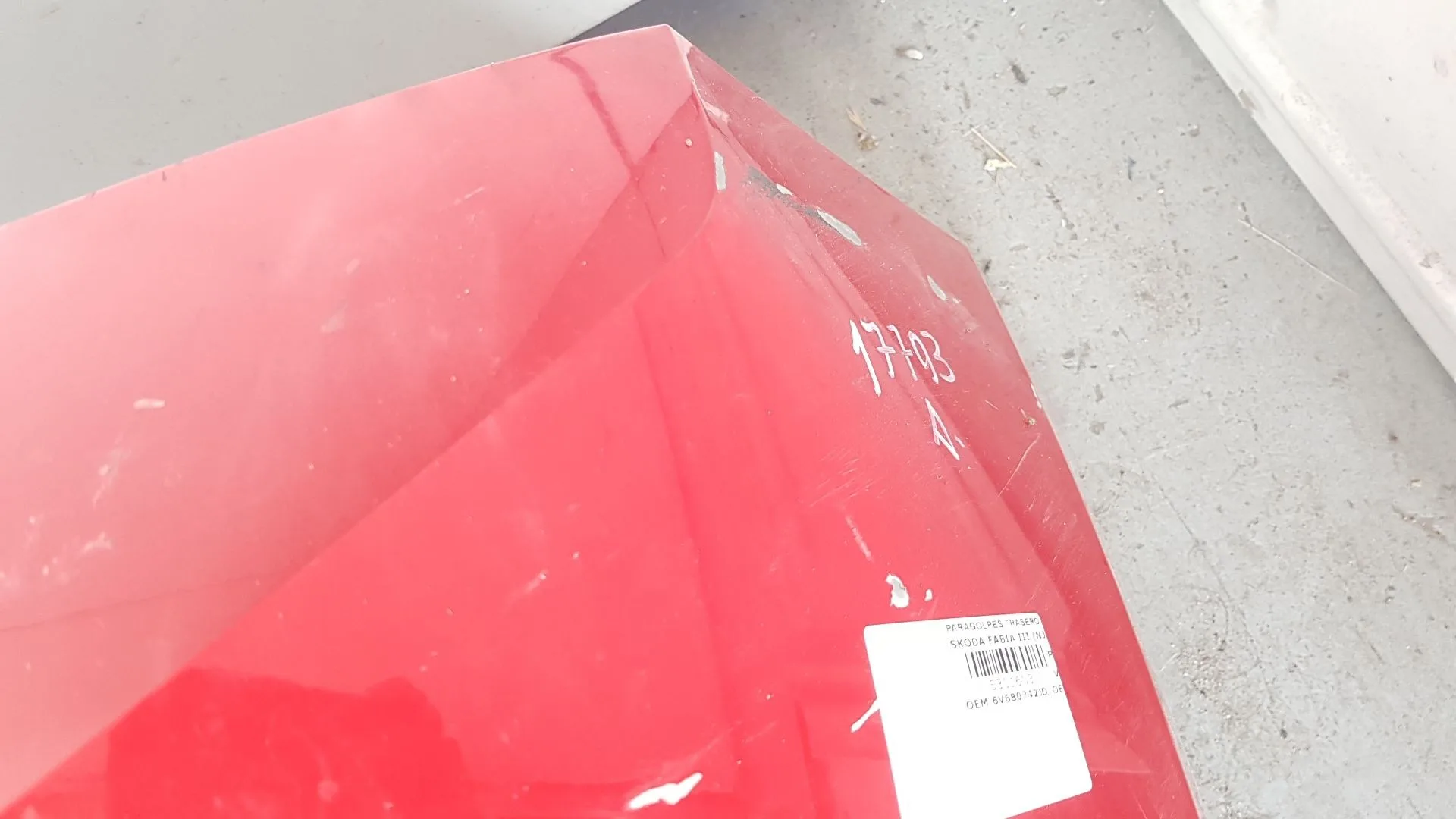 Paragolpes Trasero para Skoda Fabia Iii (Nj3)
