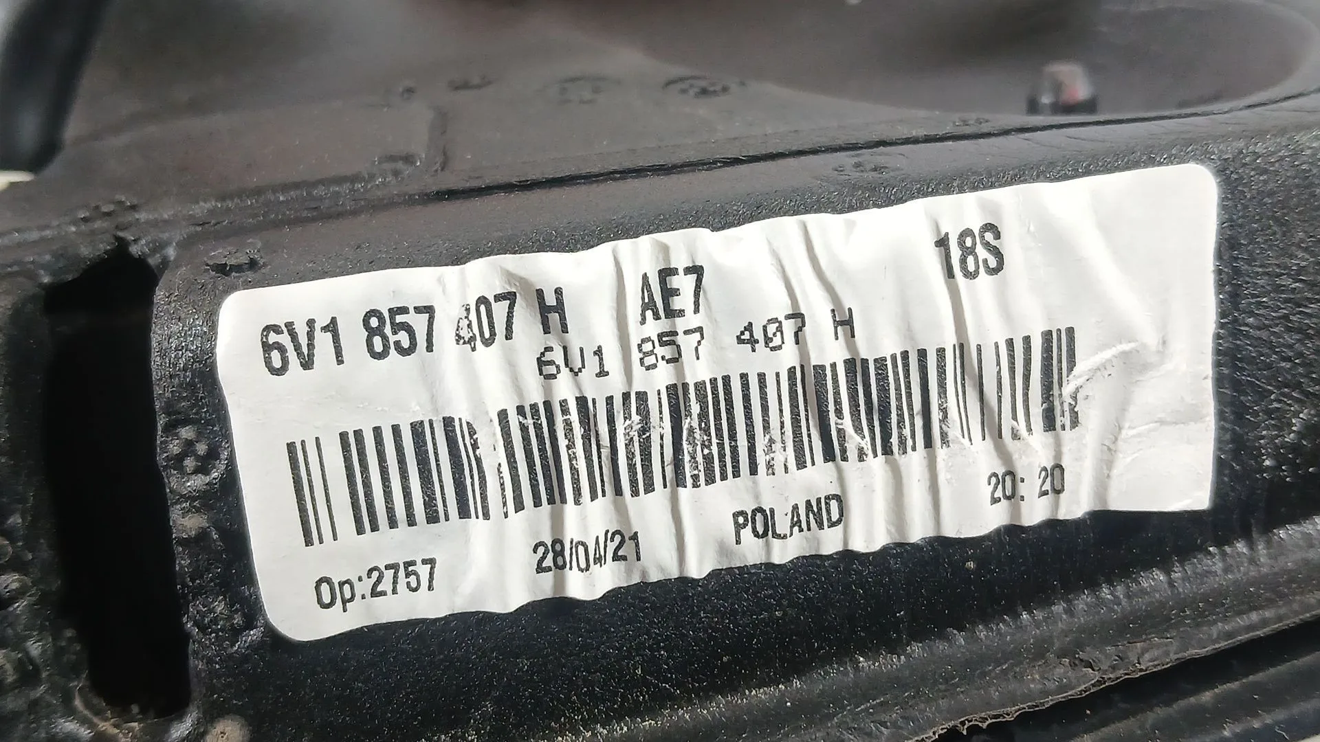 Retrovisor Izquierdo para Skoda Fabia Iii (Nj3)