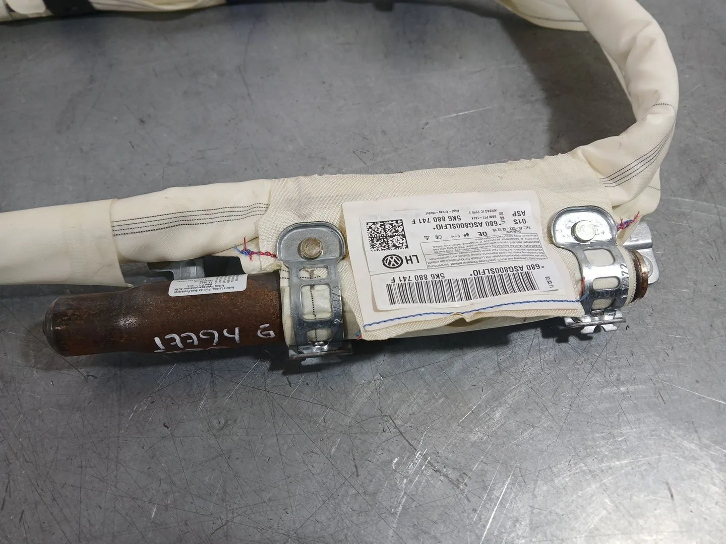 Airbag Cortina Delantero Izquierdo para Volkswagen Golf Plus V (5M1, 521)