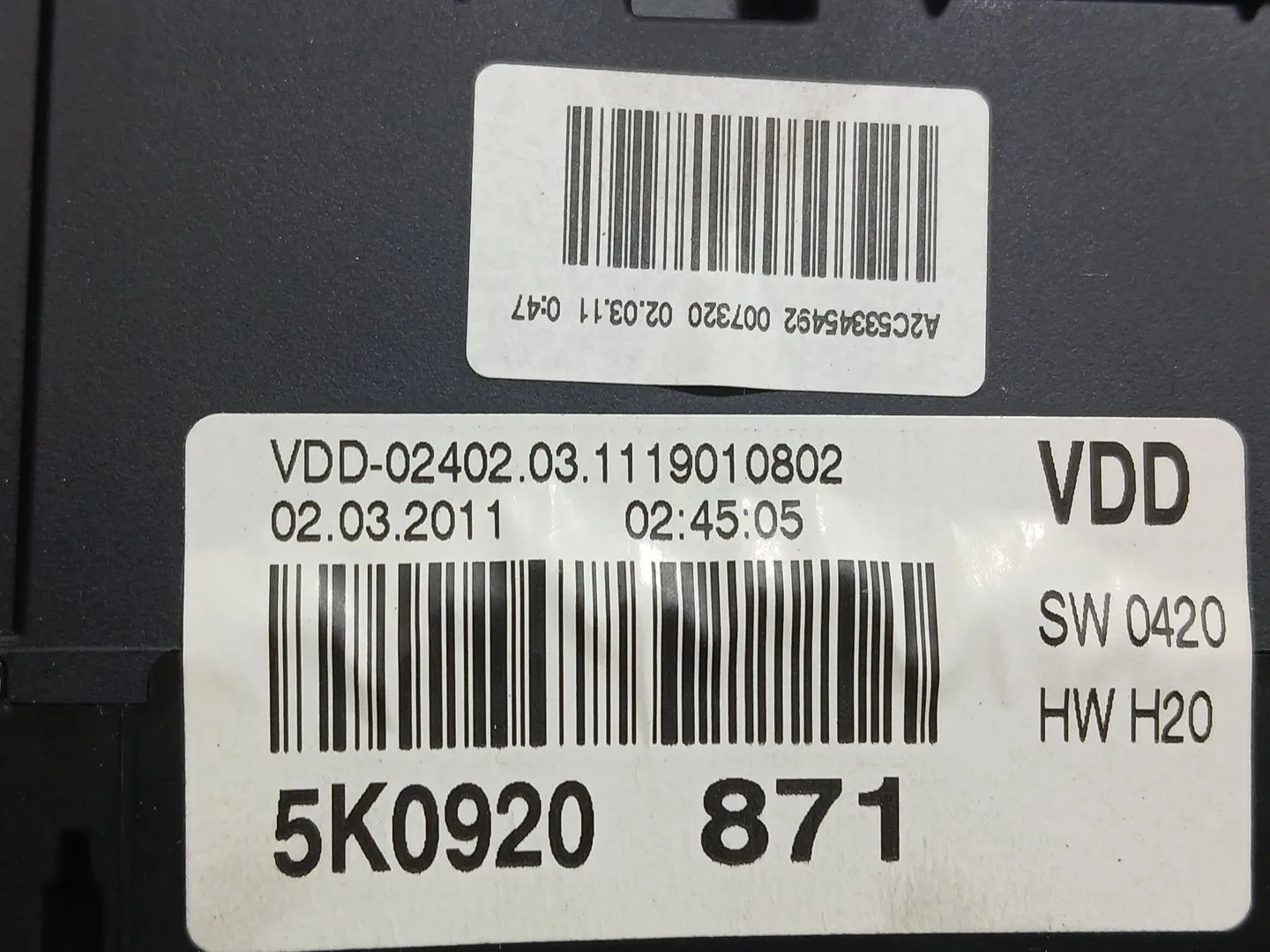Cuadro Instrumentos para Volkswagen Golf Plus V (5M1, 521)