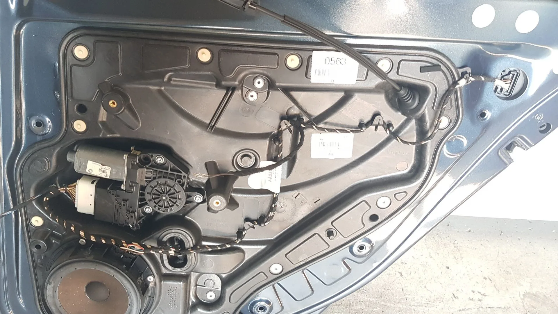 Elevalunas Trasero Derecho para Volkswagen Golf Plus V (5M1, 521)