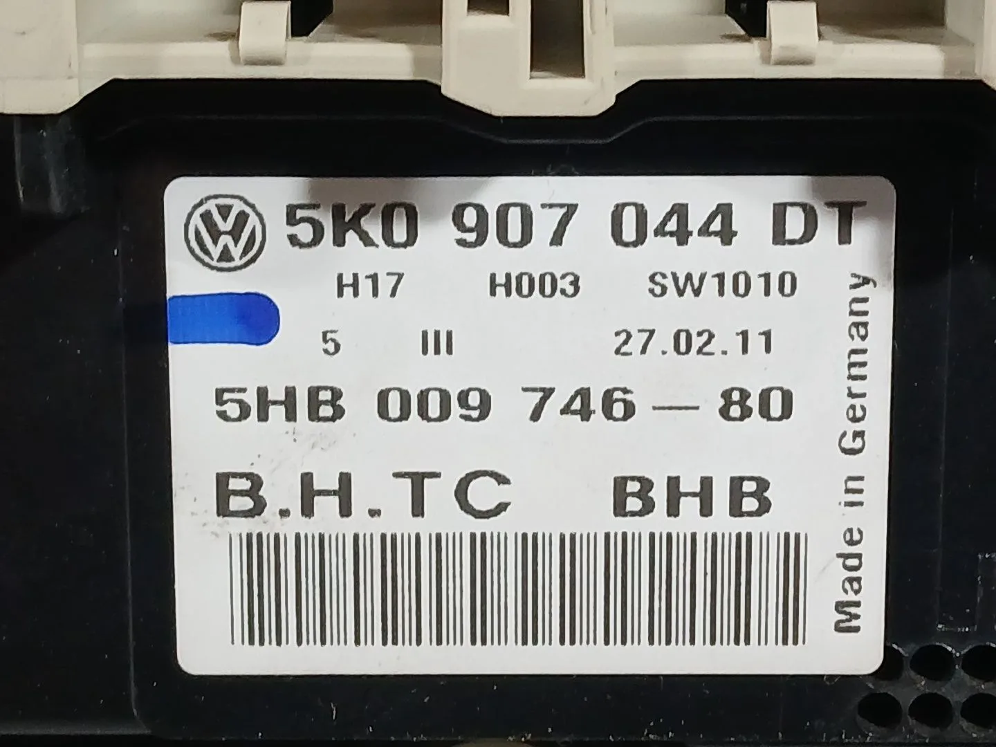 Mando Climatizador para Volkswagen Golf Plus V (5M1, 521)