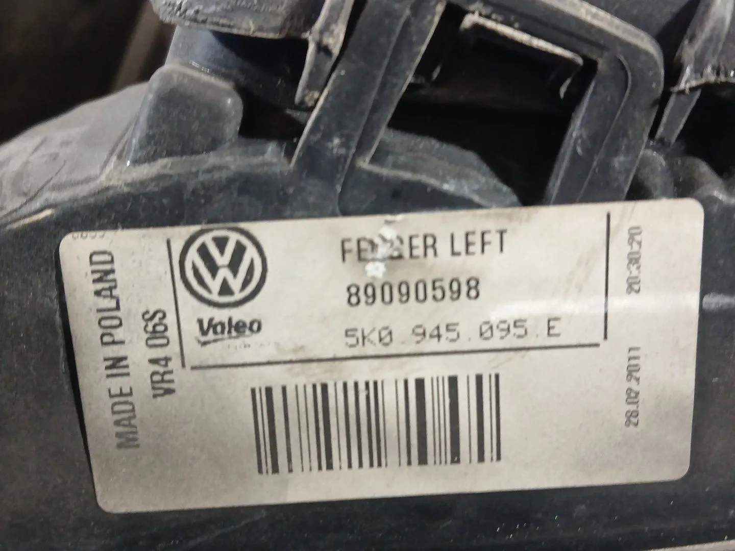 Piloto Trasero Izquierdo Exterior para Volkswagen Golf Plus V (5M1, 521)