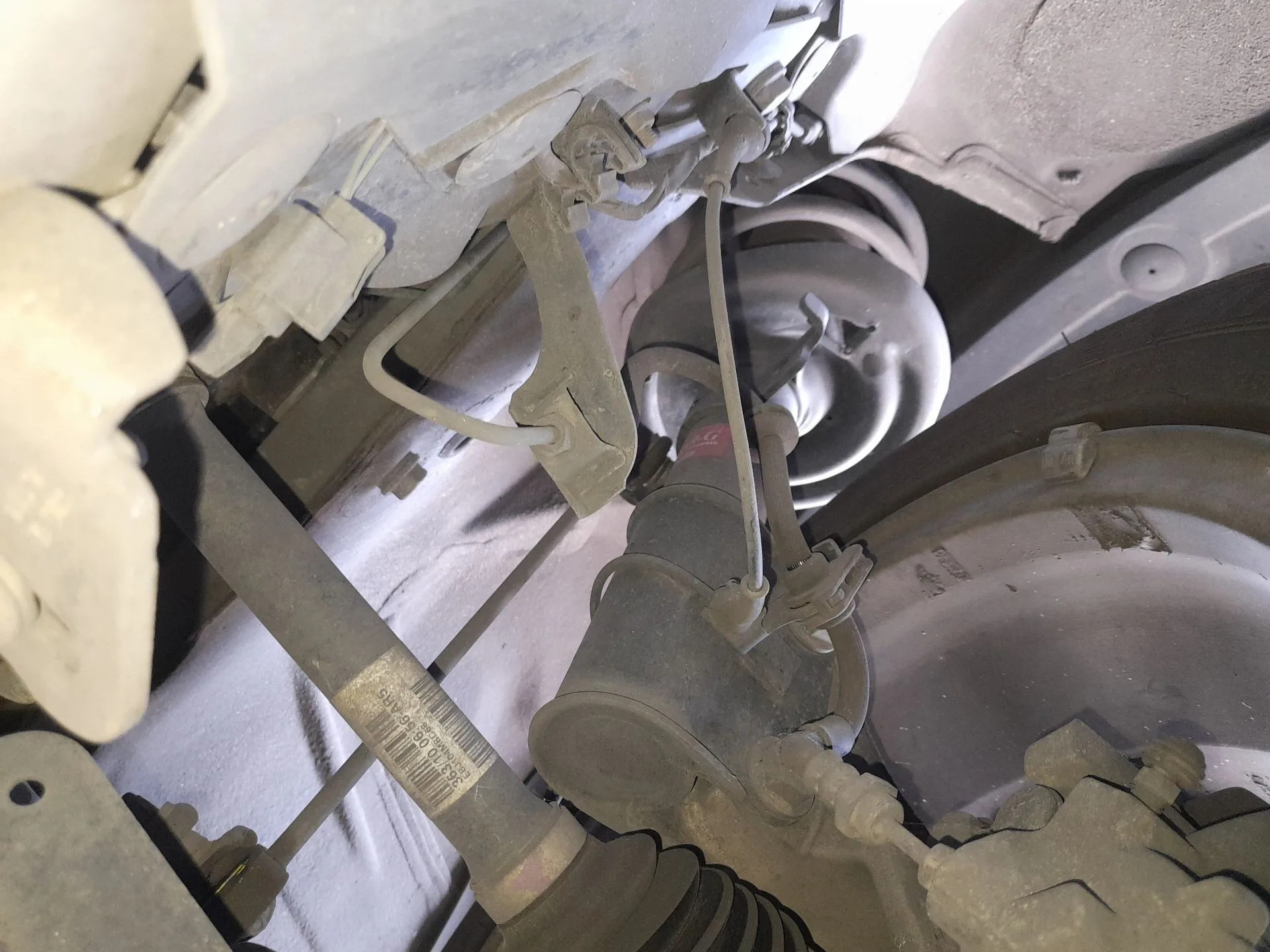Amortiguador Delantero Izquierdo para Renault Laguna Iii (Bt0/1)