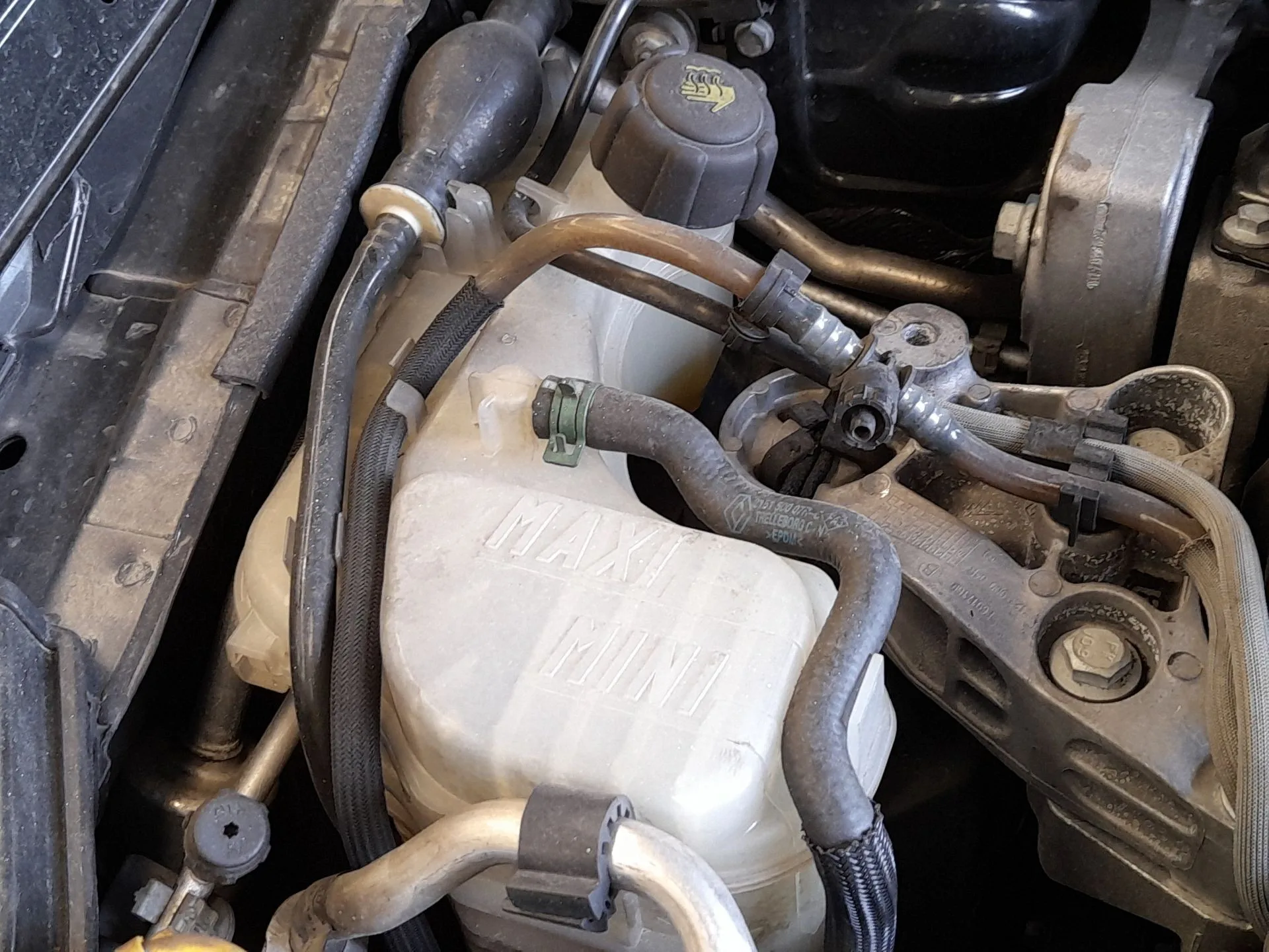 Deposito Expansion para Renault Laguna Iii (Bt0/1)