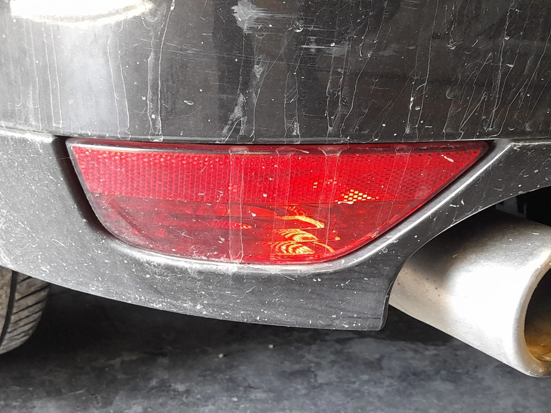 Piloto Trasero Izquierdo Paragolpes para Renault Laguna Iii (Bt0/1)