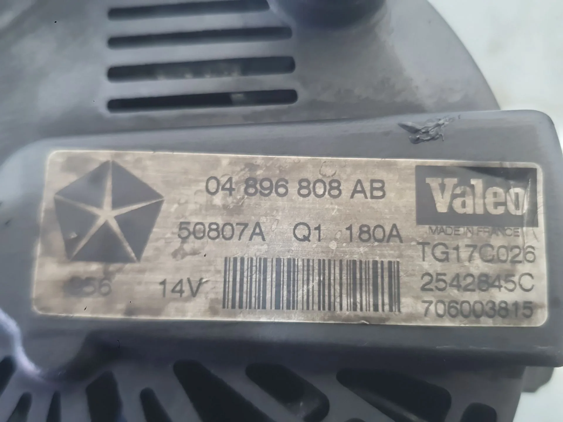 Alternador para Chrysler 300C (Lx, Le)