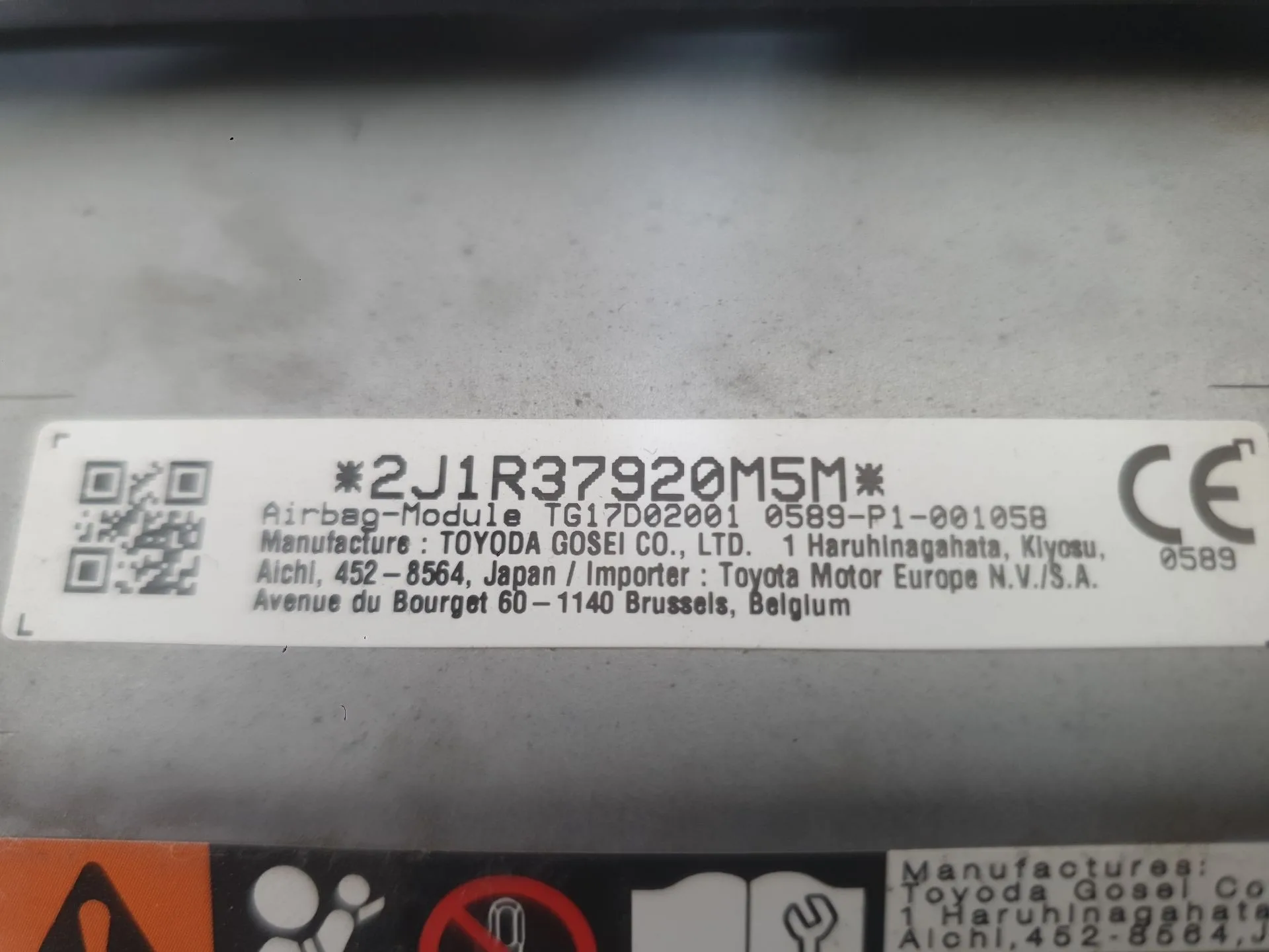 Kit Airbag para Toyota Corolla Sedan (_E21_)