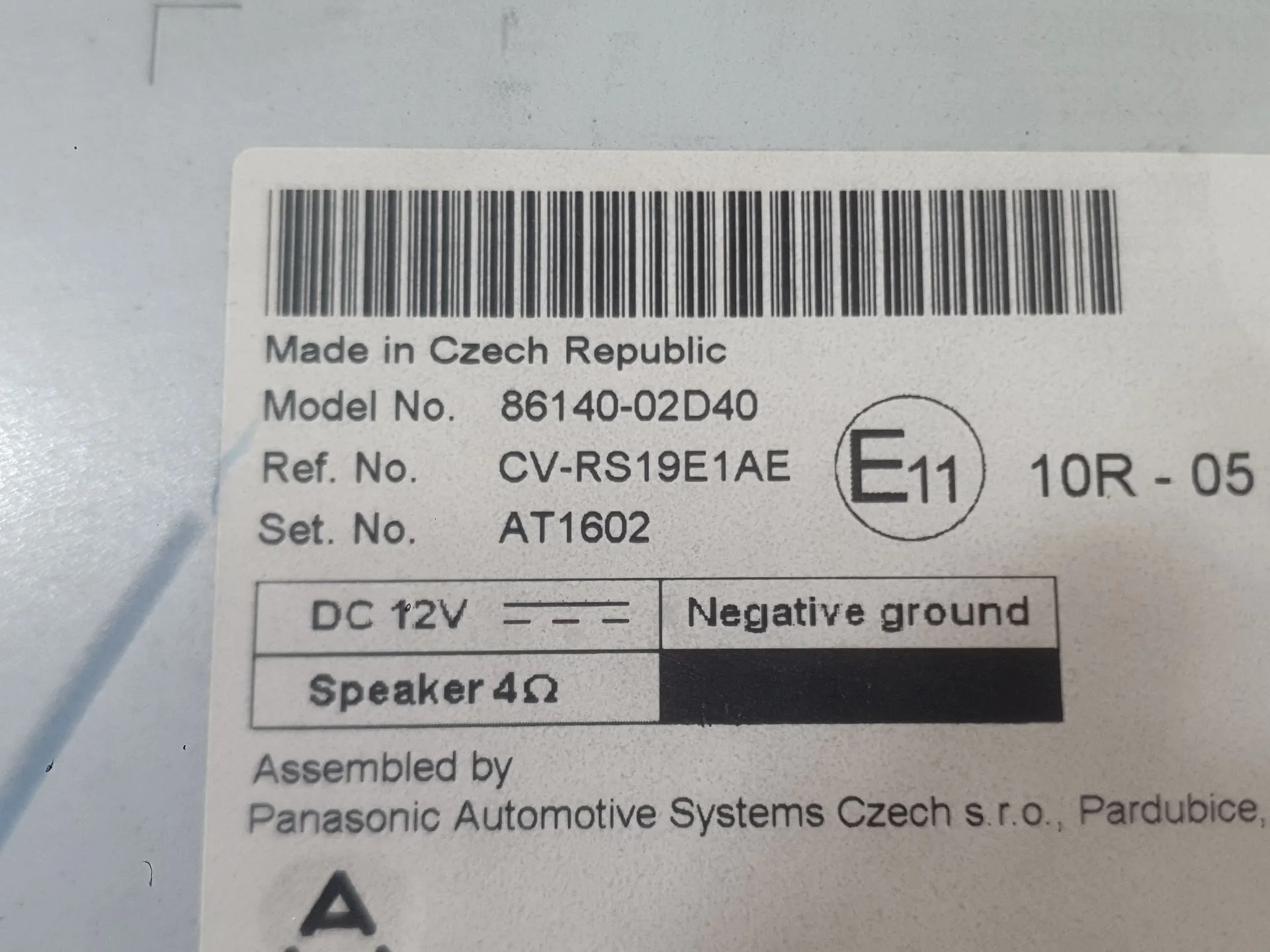 Sistema Navegacion Gps para Toyota Corolla Sedan (_E21_)