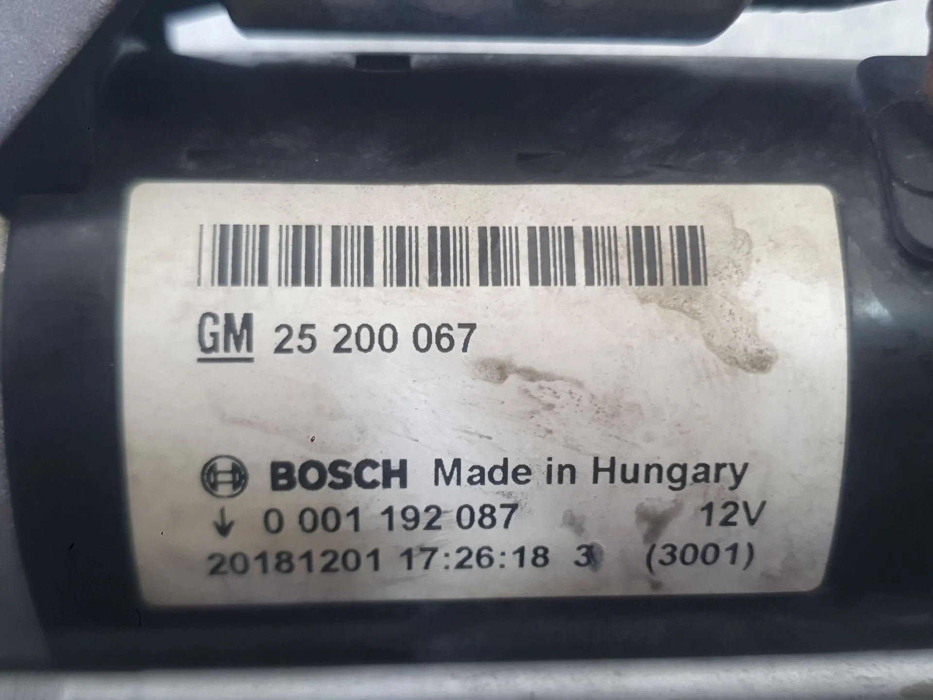 Motor Arranque para Opel Corsa E (X15)