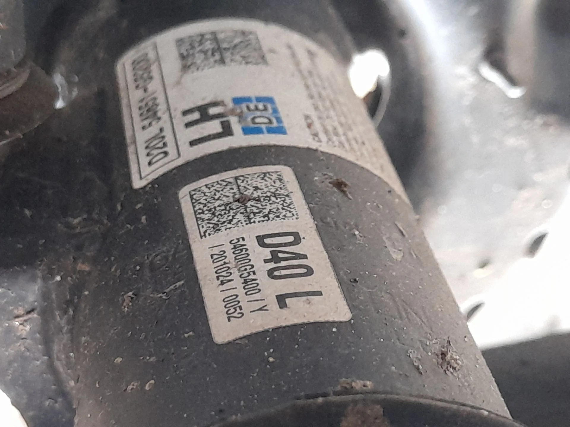 Amortiguador Delantero Izquierdo para Kia Niro I (De)
