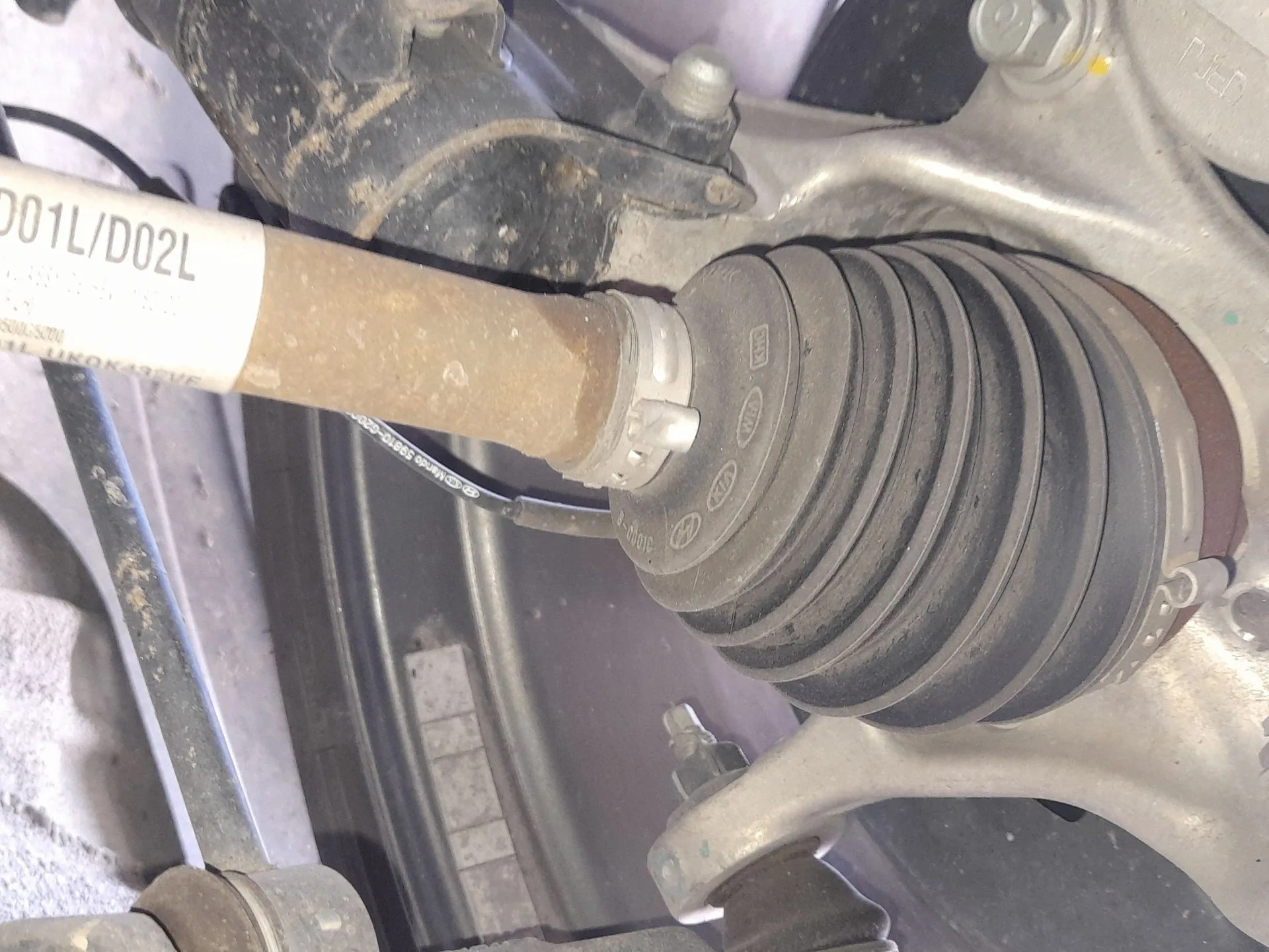Transmision Delantera Izquierda para Kia Niro I (De)