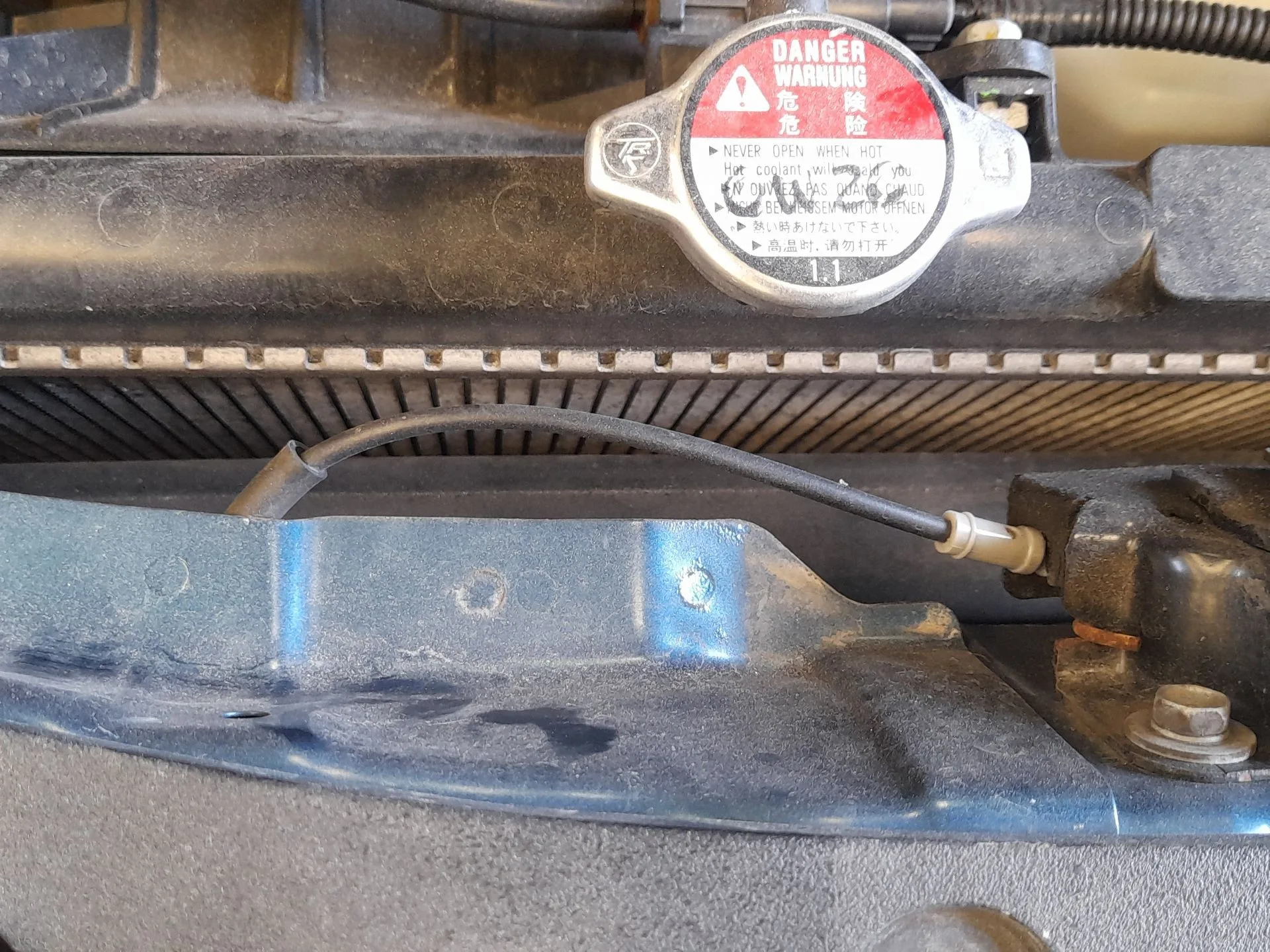 Radiador Agua para Honda Cr-Z (Zf)