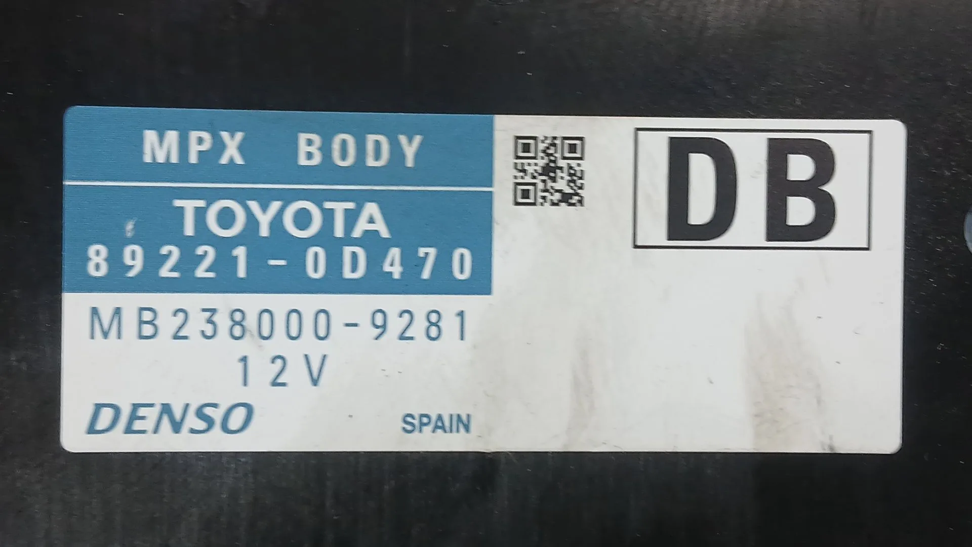 Caja Reles / Fusibles para Toyota Yaris (_P13_)